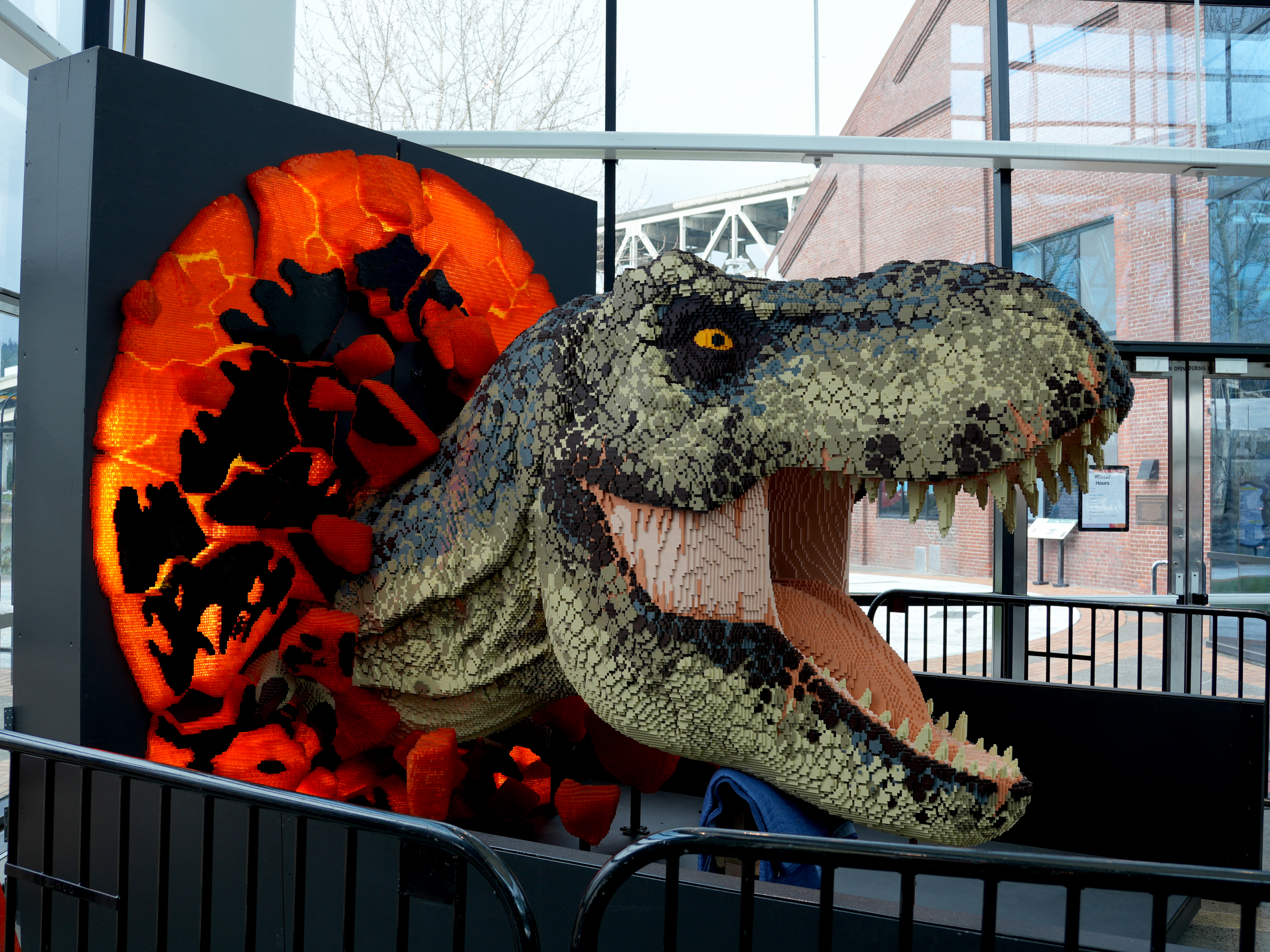 Jurassic World comes to OMSI with new Lego dinosaur exhibit – Here