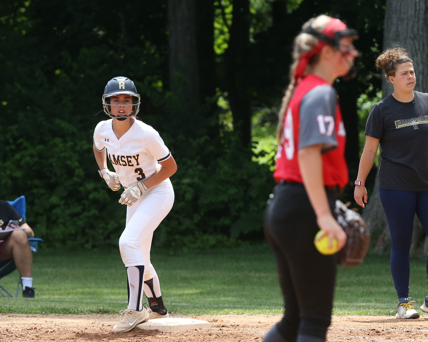 Softball Ramsey vs Lakeland in NJSIAA N1G2 quarterfinals.