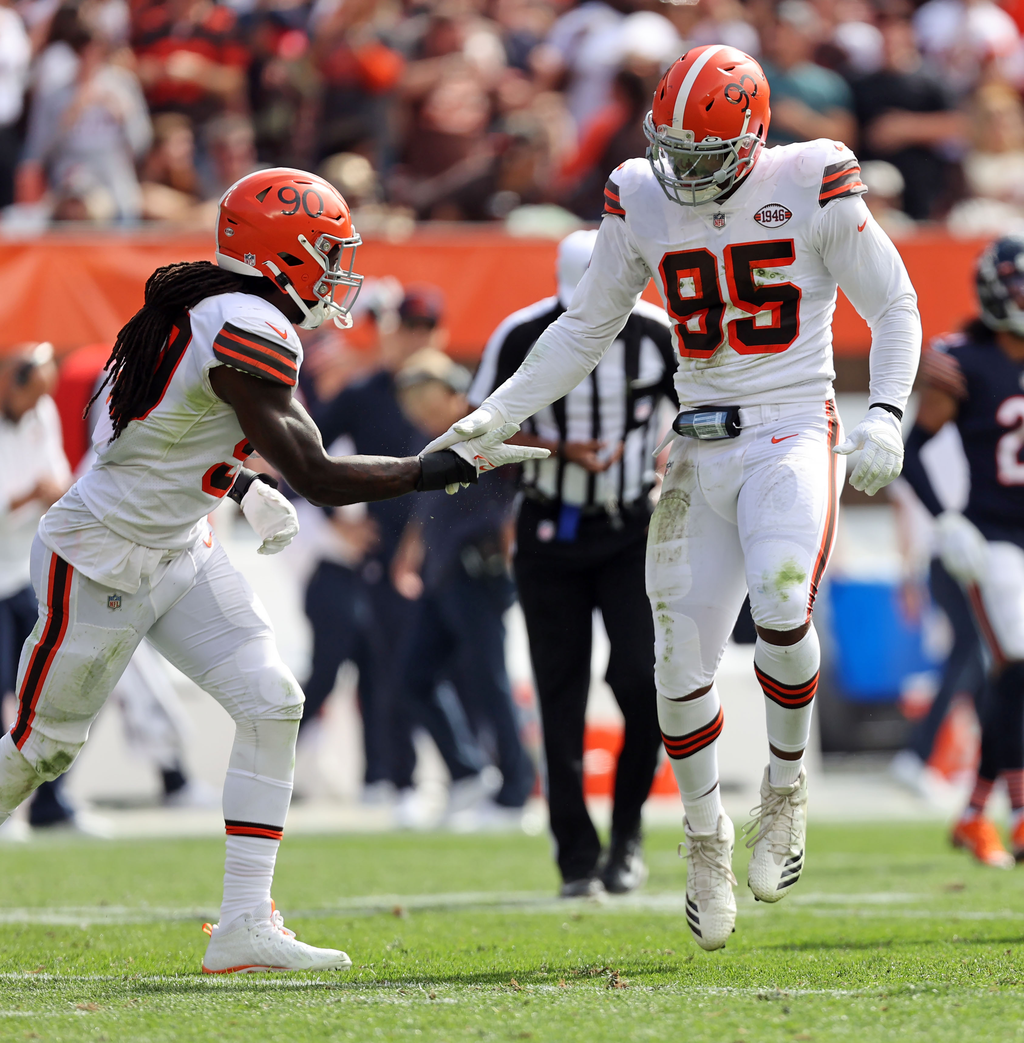 Cleveland Browns' Myles Garrett has career day vs. Bears