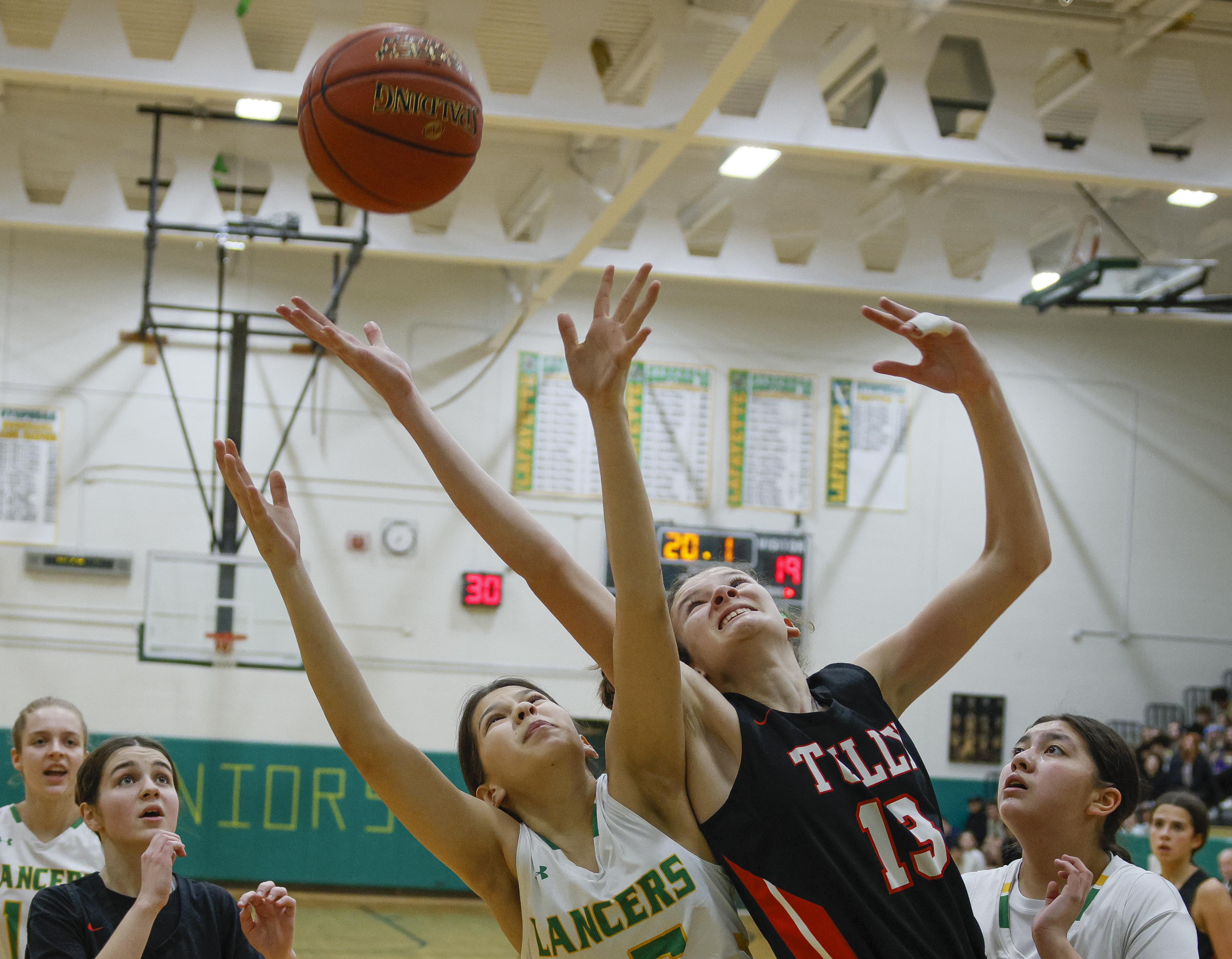 Lafayette Girls Basketball Defeats Tully 49 40 In First Class C Section Iii Challenge 