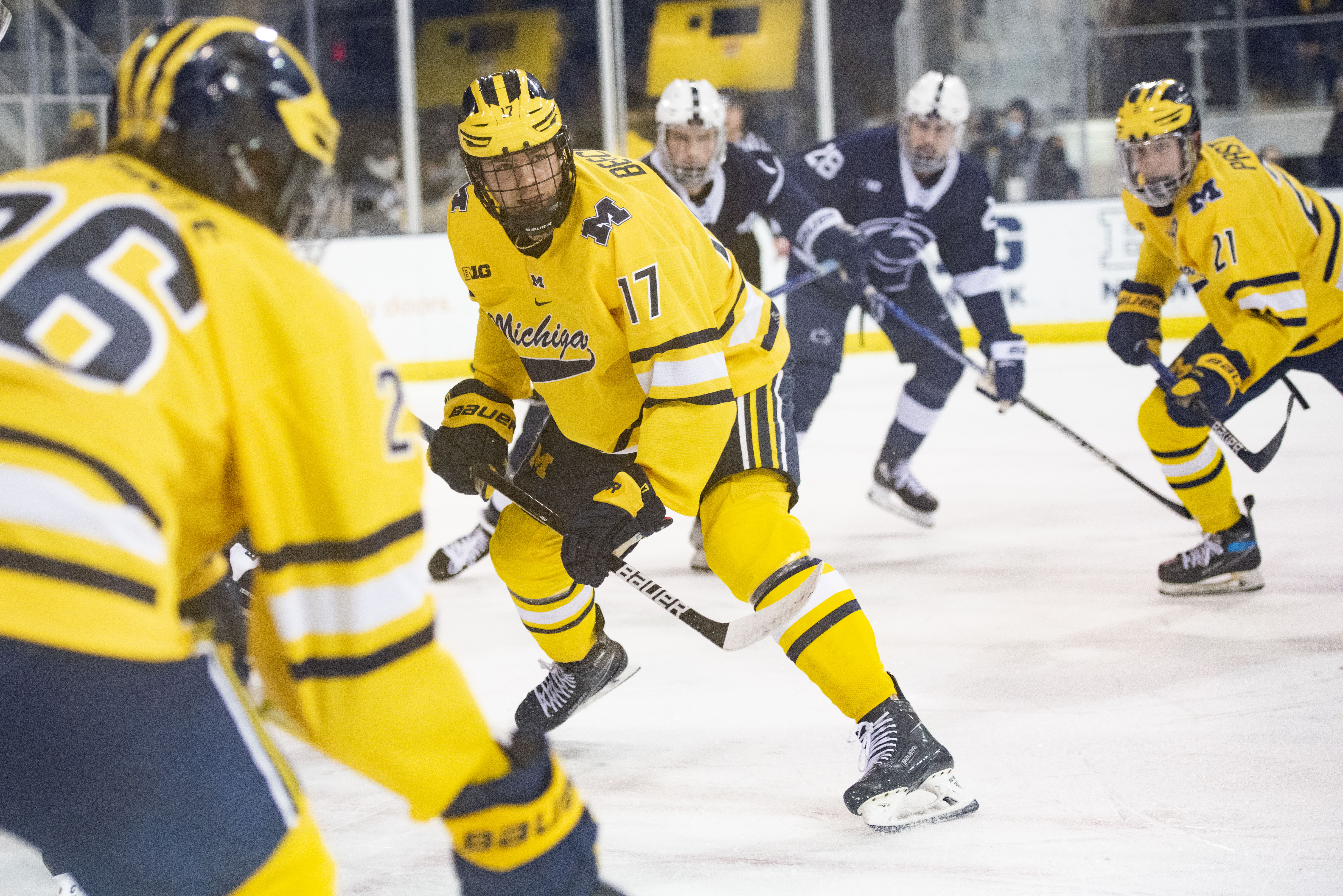 Michigan hockey overwhelmed, downed 3-0 by Penn State