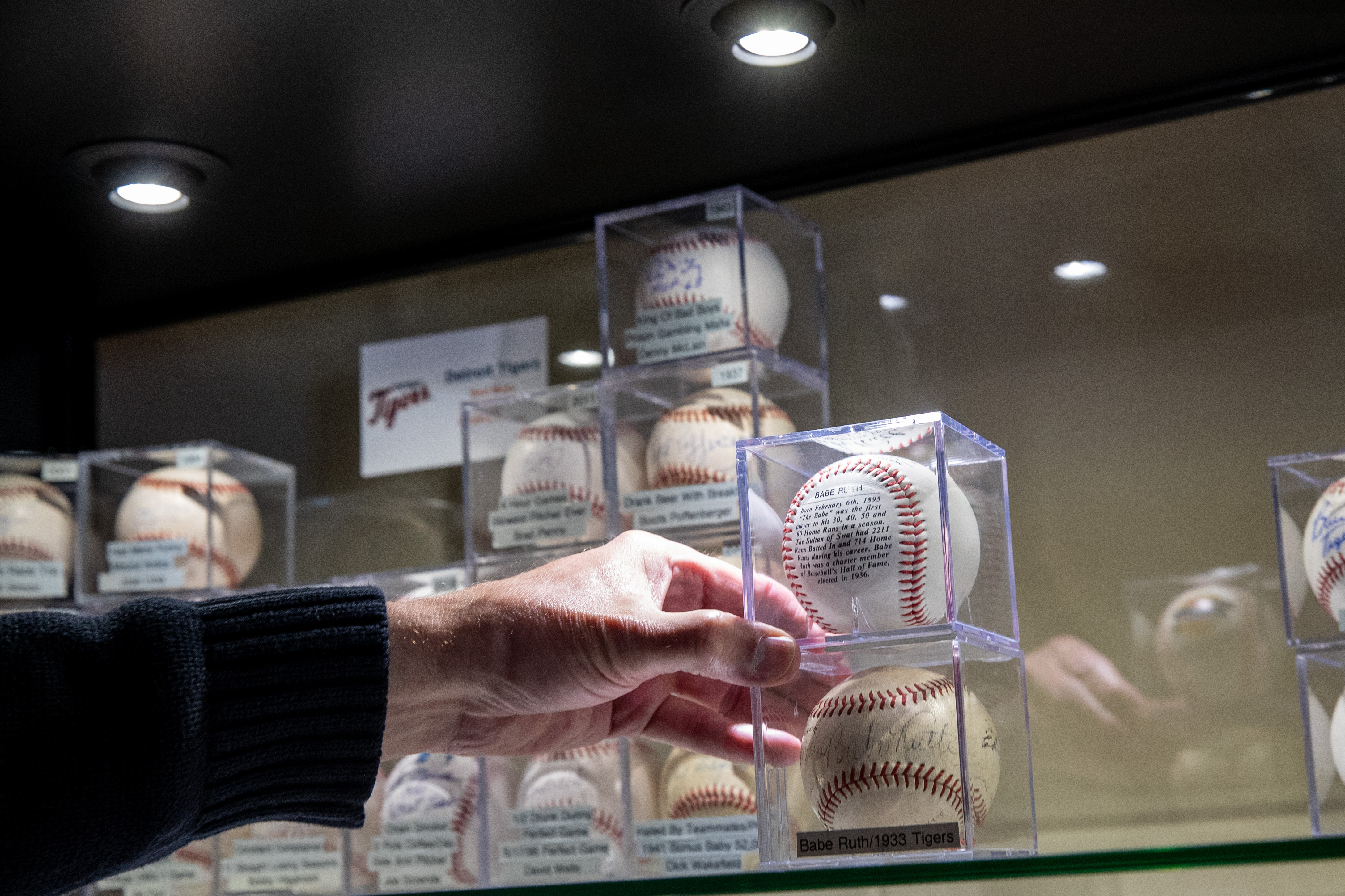 Detroit Tigers fan with more than 1,200 signed baseballs searching