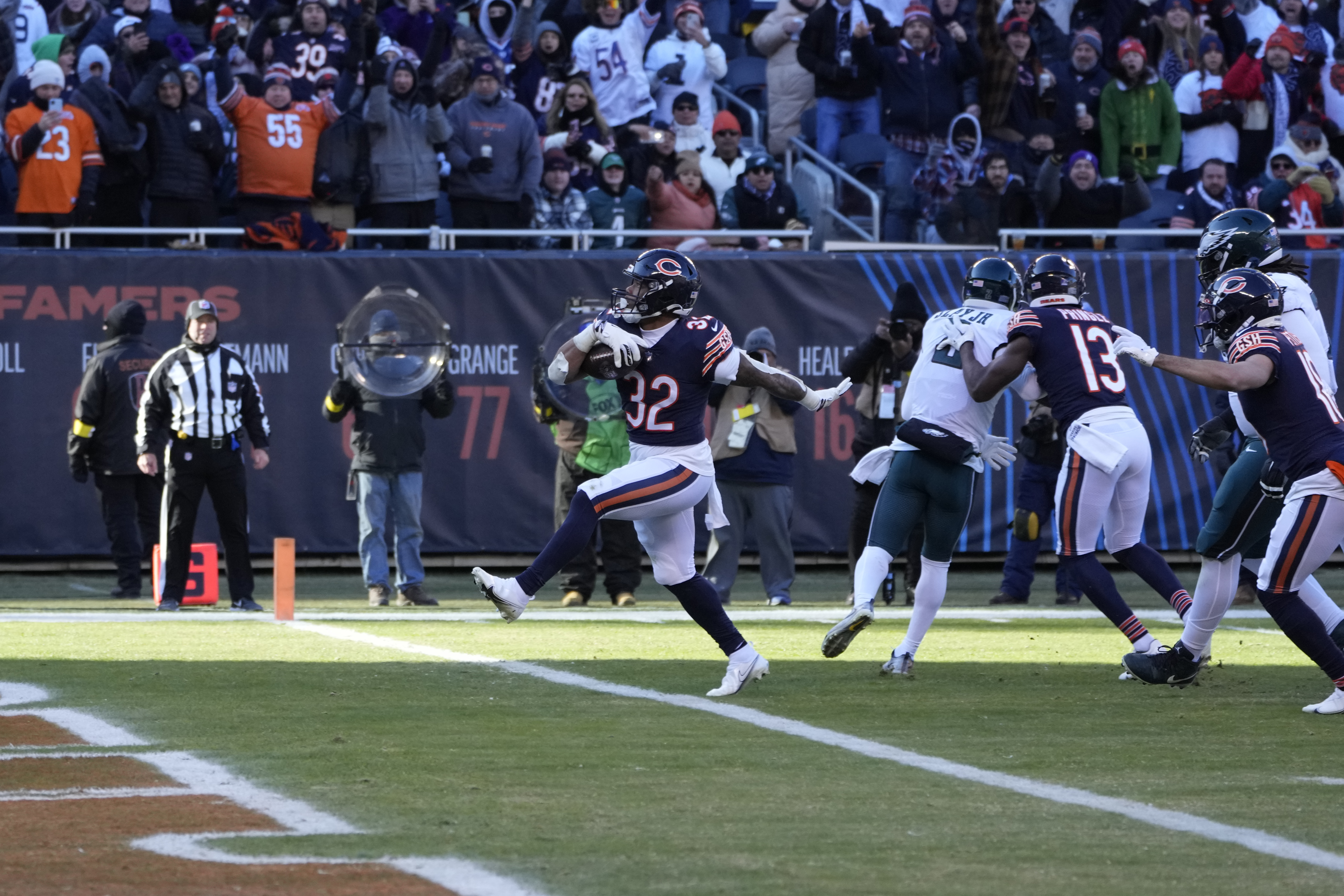 Detroit Lions running back David Montgomery's second touchdown of