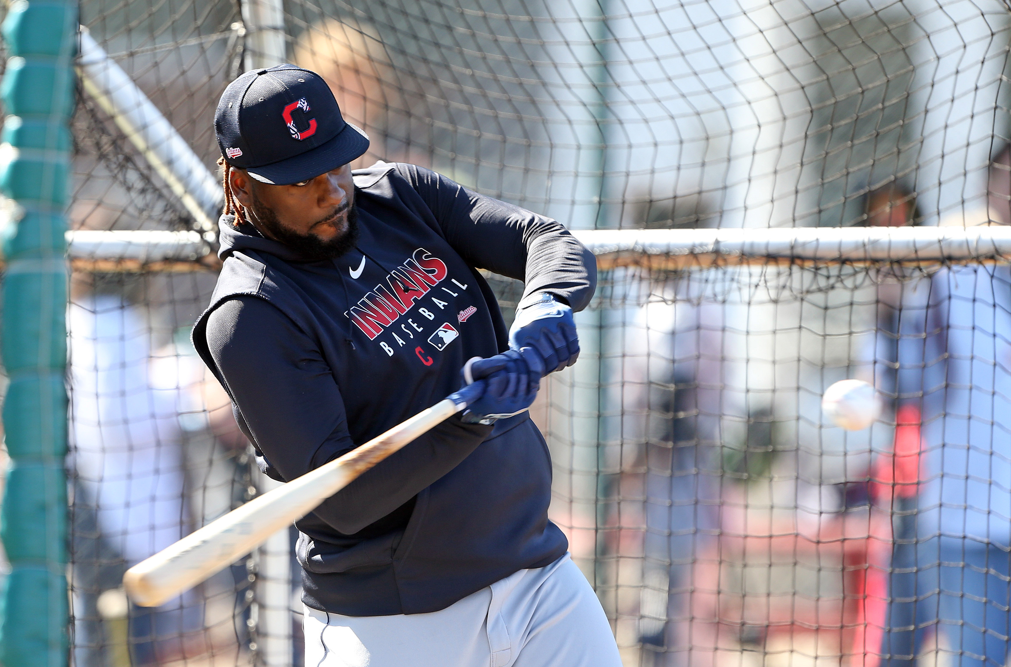 Talking with  Padres outfielder Franmil Reyes