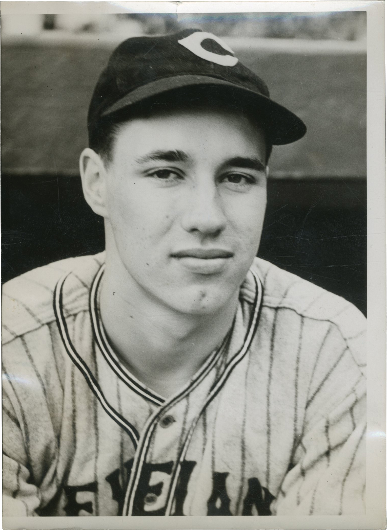 Rare 1936 Cleveland Indians Team Signed Baseball Bob Feller Rookie