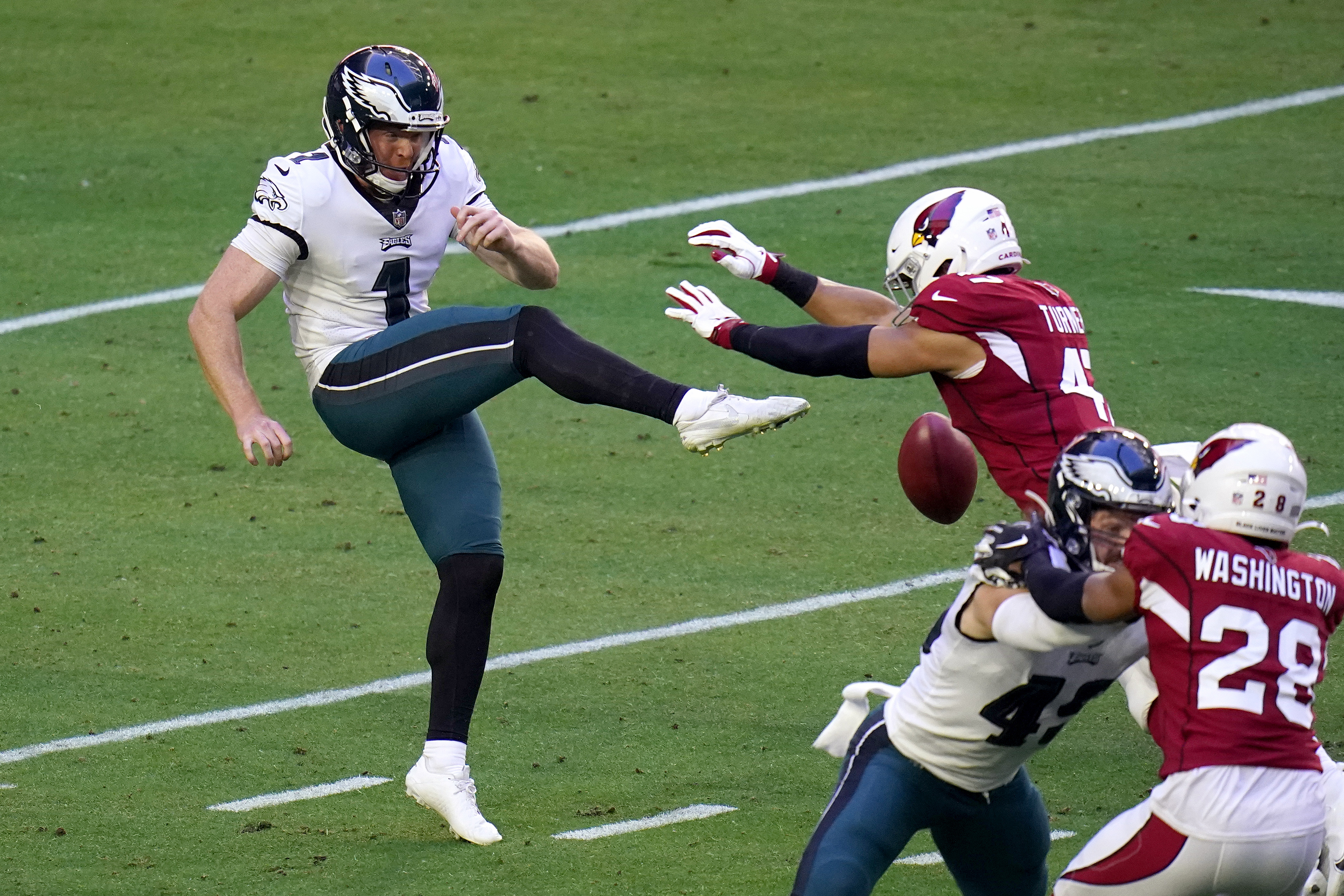 Philadelphia Eagles replace former Auburn punter 