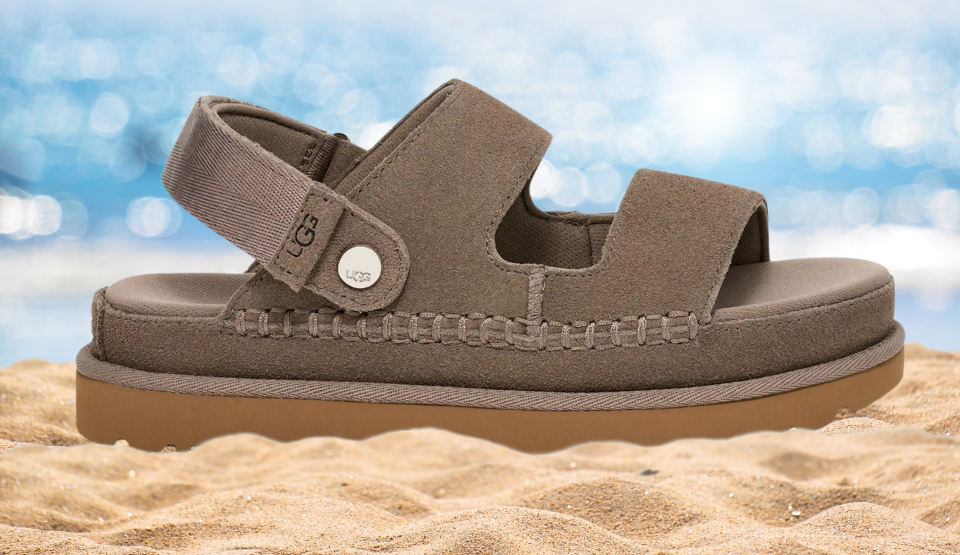 Move over Birkenstock, UGG's GoldenGlow slide is the new 