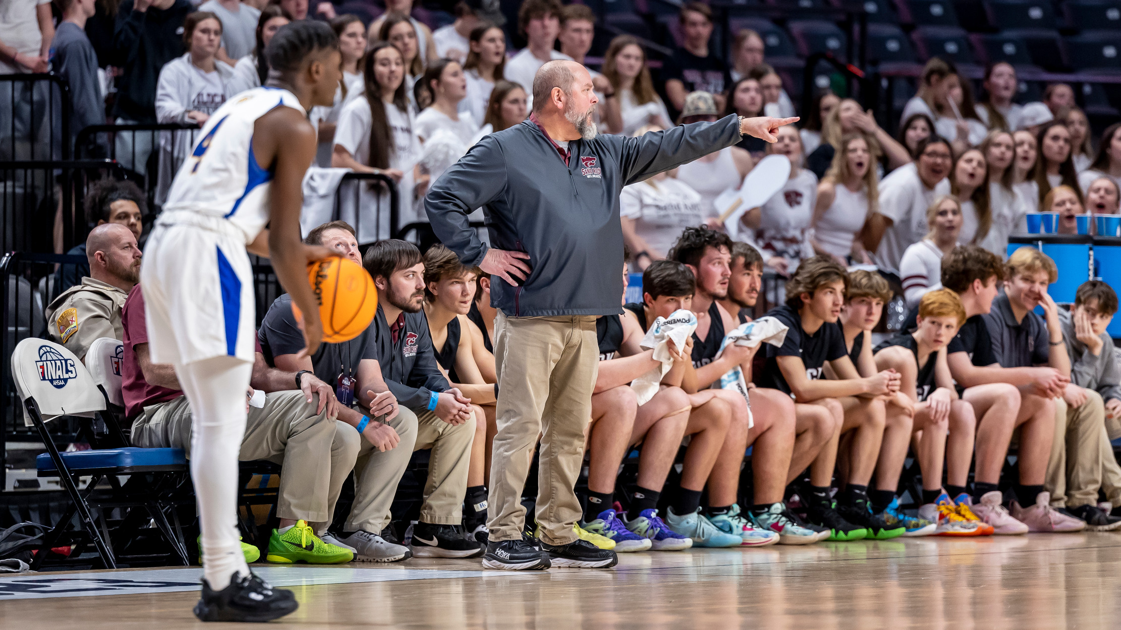 AHSAA 2A boys semifinal: Aliceville vs. Sand Rock 