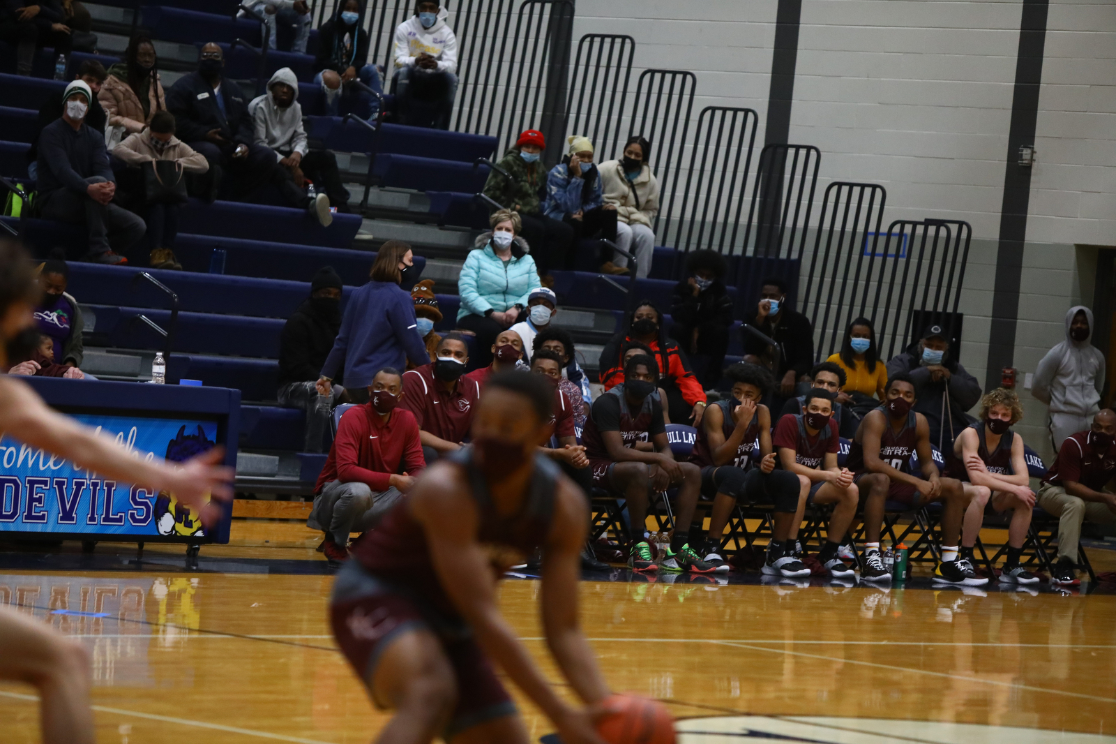 Gull Lake boys basketball takes the win over Kalamazoo Central 5637