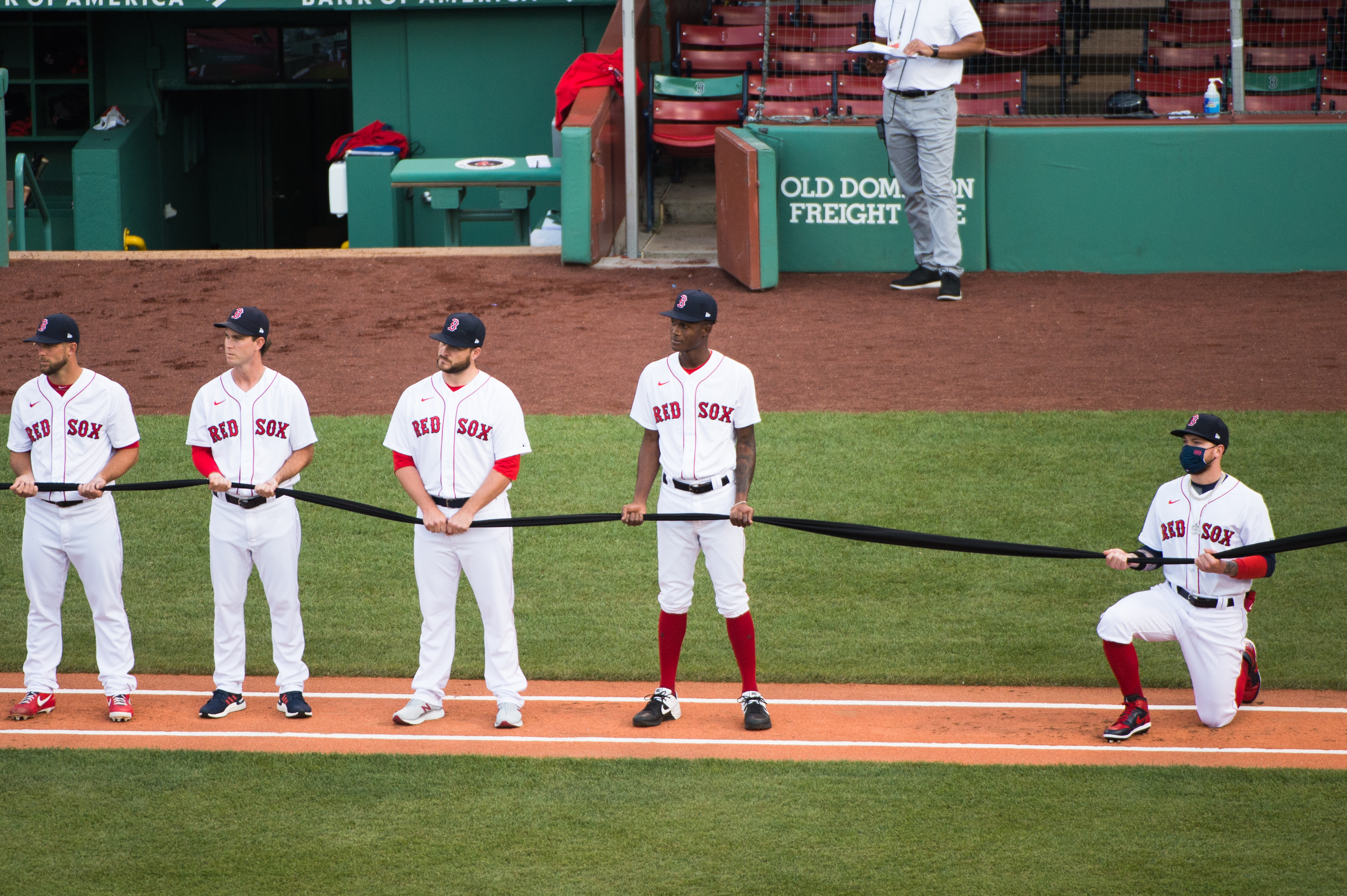 Red Sox Opening Day: With Fenway off limits, some fans welcomed back  baseball outside