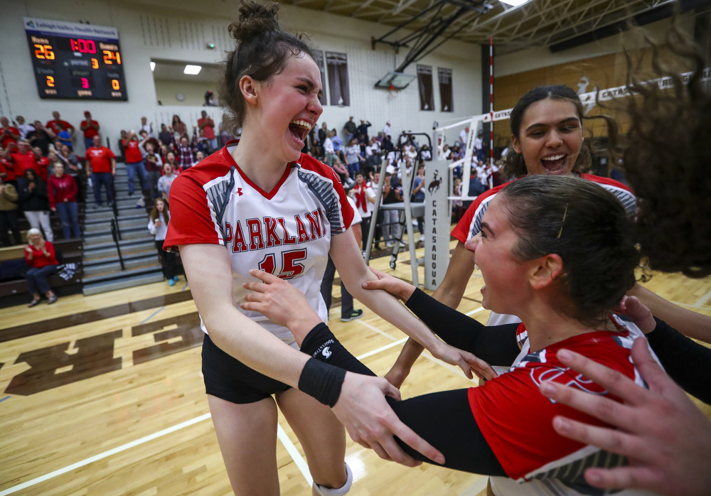 District 11 4A girls volleyball final: Parkland vs. Liberty ...
