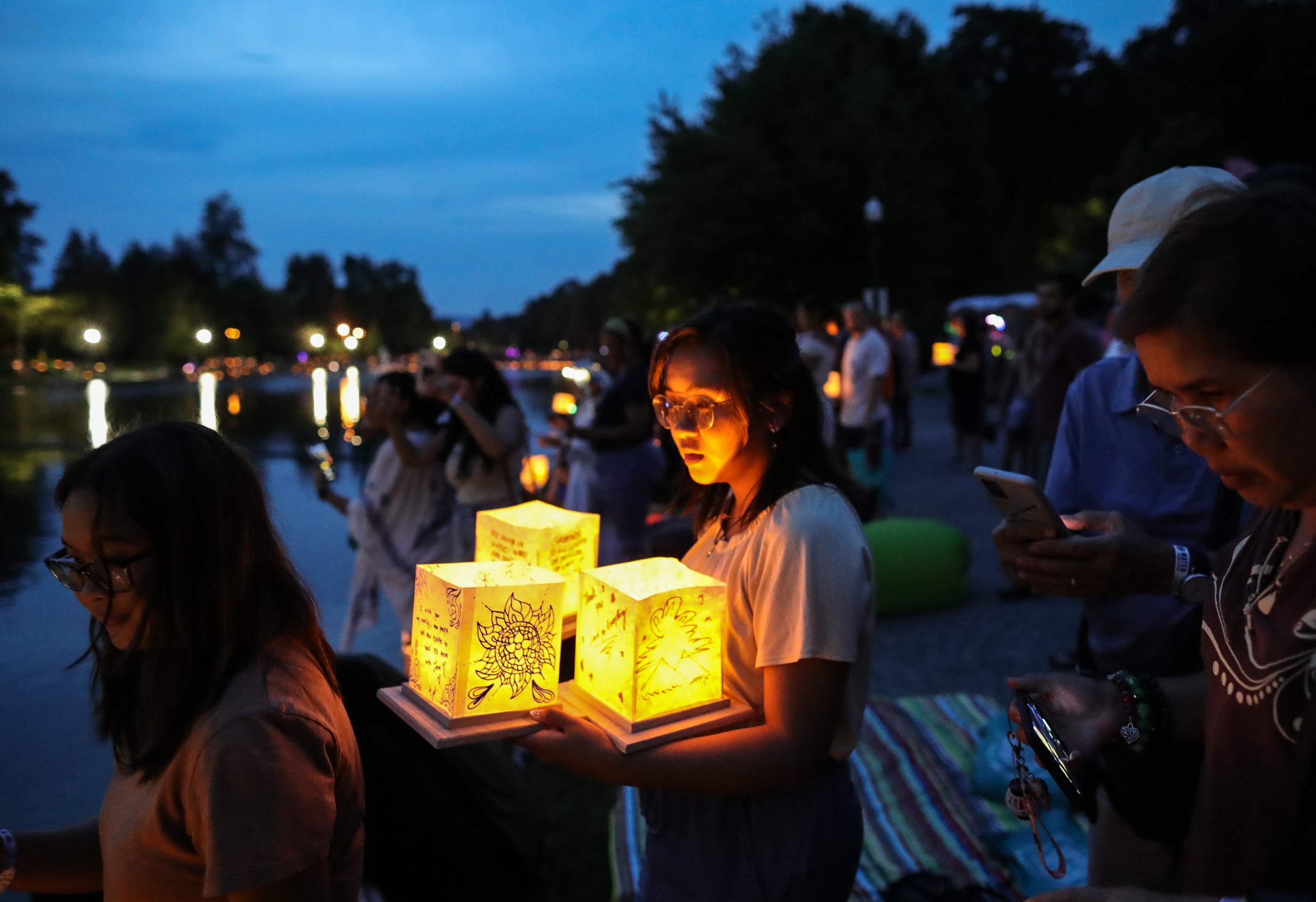 Washington DC Water Lantern Festival