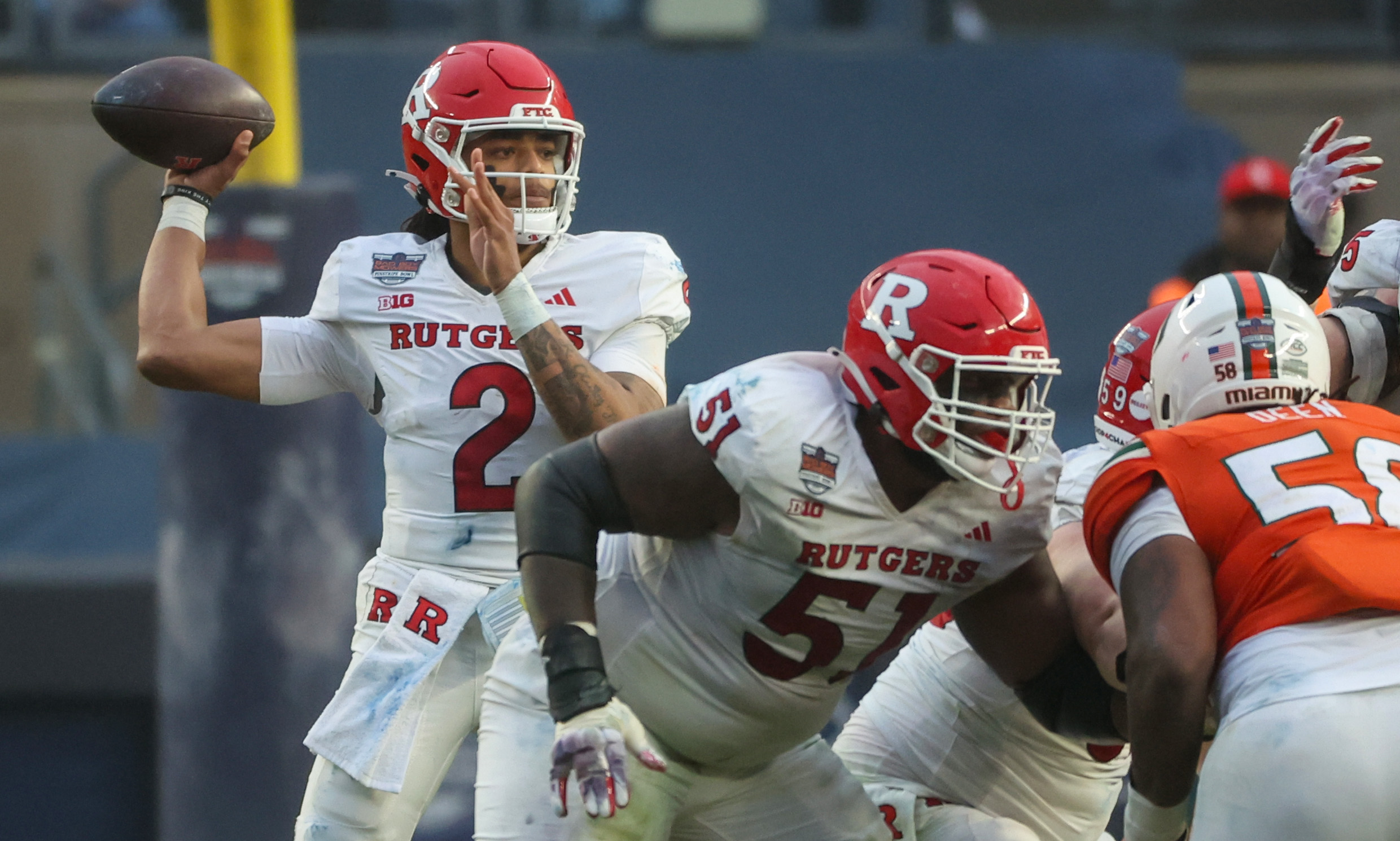 Pinstripe Bowl 2023 Rutgers vs. Miami