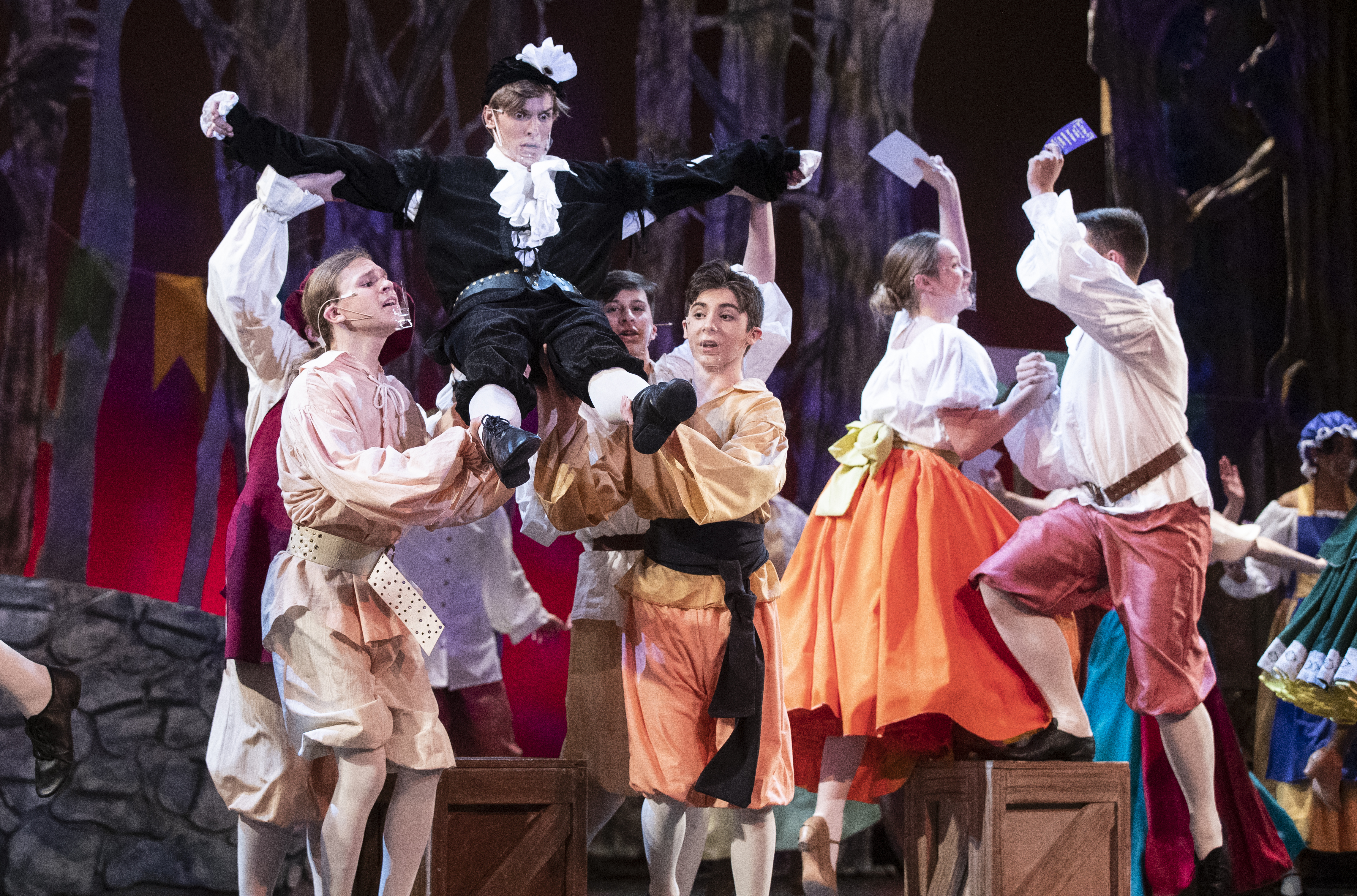 Scenes From Cumberland Valley High School S Rehearsal Of Cinderella Pennlive Com