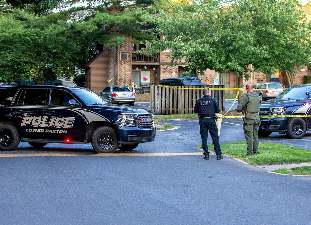 Police on the scene at standoff in Lower Paxton Twp.