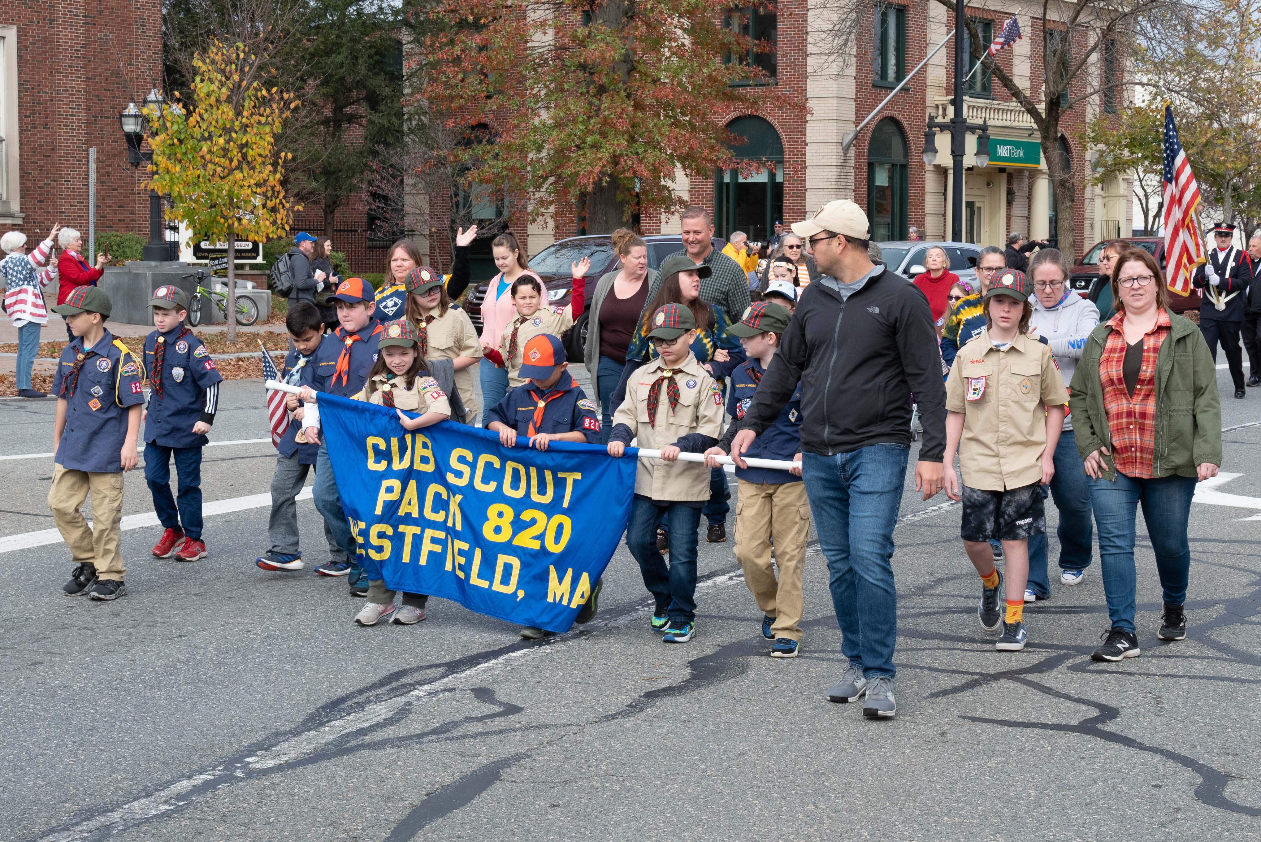 111122 Westfield Veterans' Day Parade and Ceremony