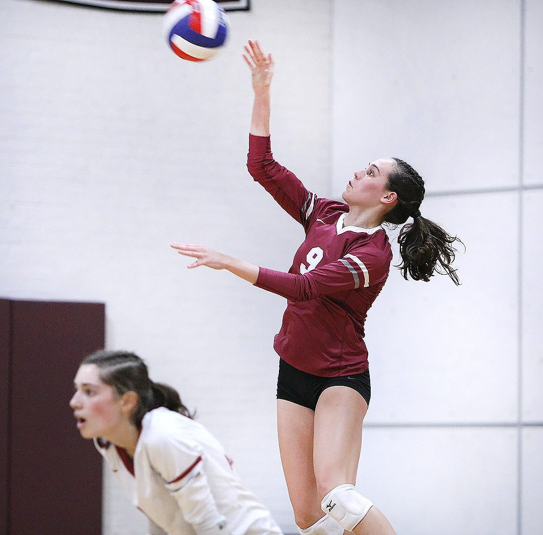 Holliston vs Amherst girls Volleyball 11/9/23