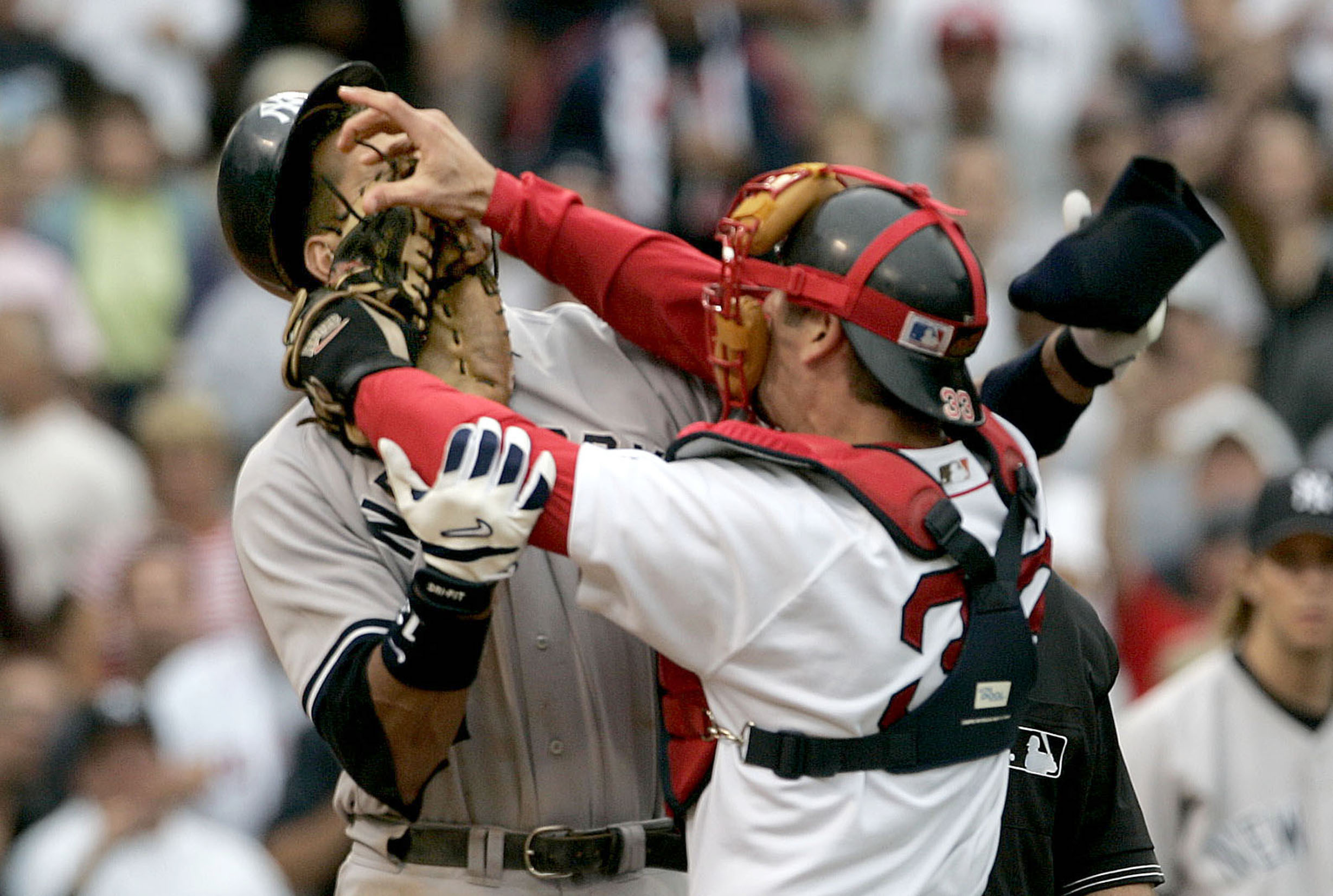 Mens MLB Team Apparel Boston Red Sox JASON VARITEK Baseball Shirt
