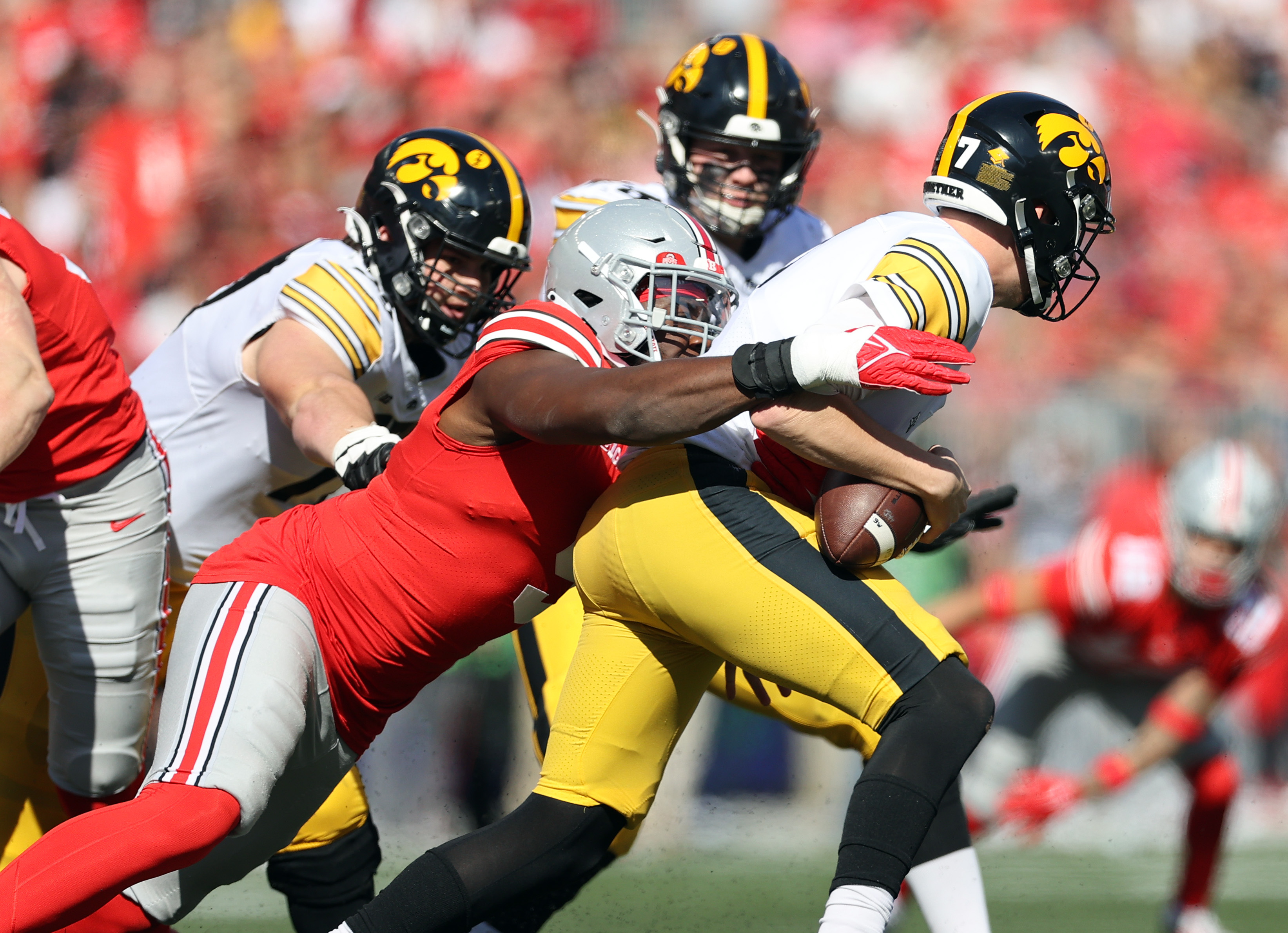 Penn State's Joey Porter vs. Ohio State's Marvin Harrison is Saturday's big  matchup: The book on Harrison 