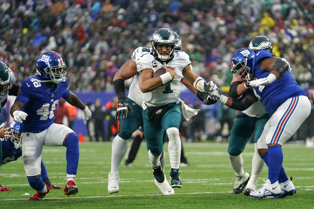 Philadelphia Eagles vs New York Giants free live stream, score