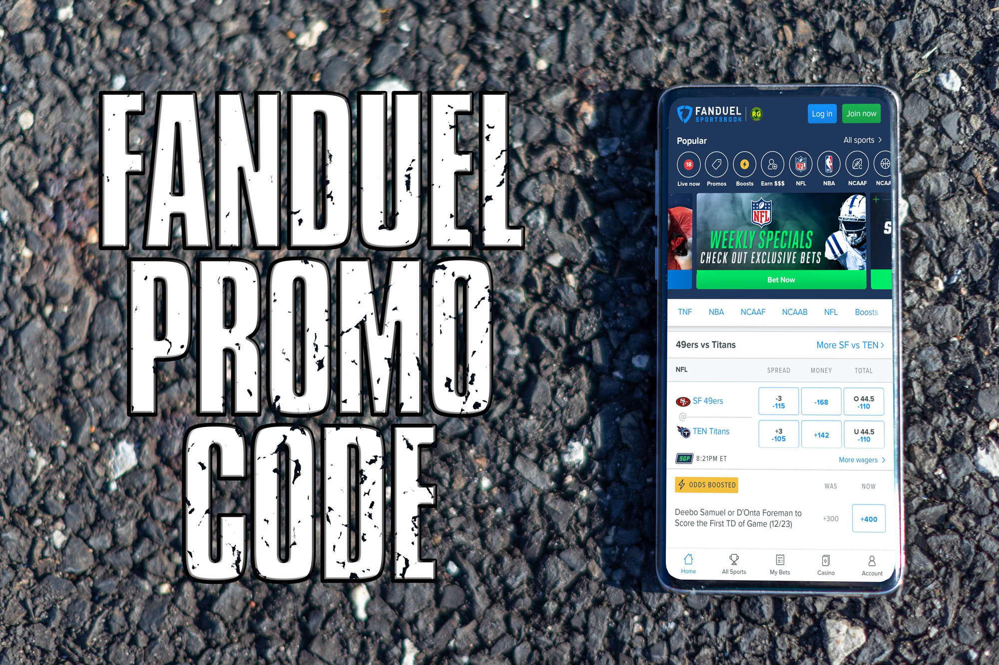 Pat McAfee FanDuel Promo Code – Bet $5, Get $150 in Free Bets