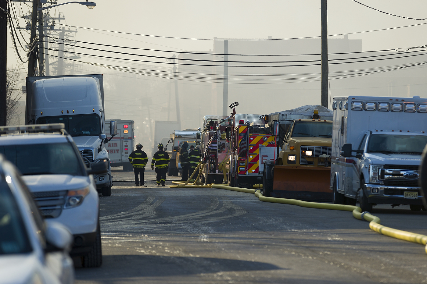 Atlantic Coast Fibers Recycling Plant in Flames - nj.com