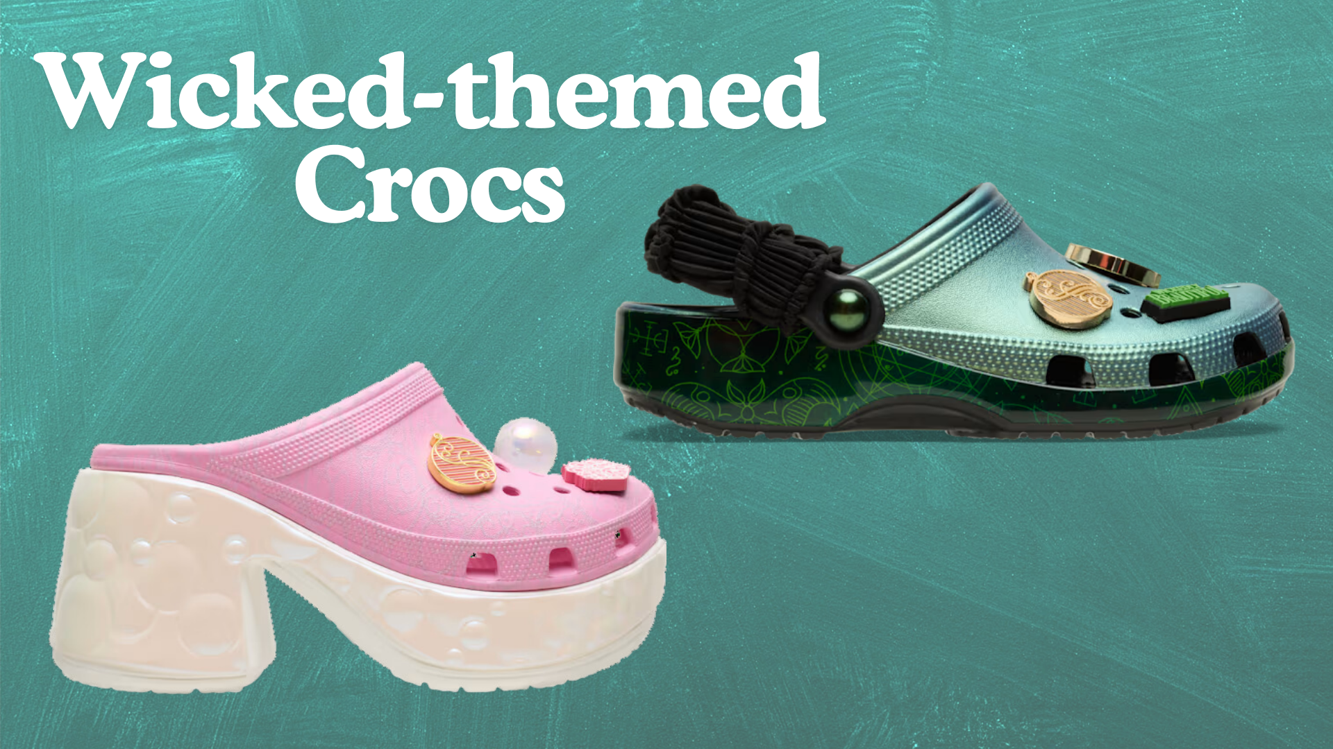 レディース Crocs Wicked Glinda Siren Clog ピンク