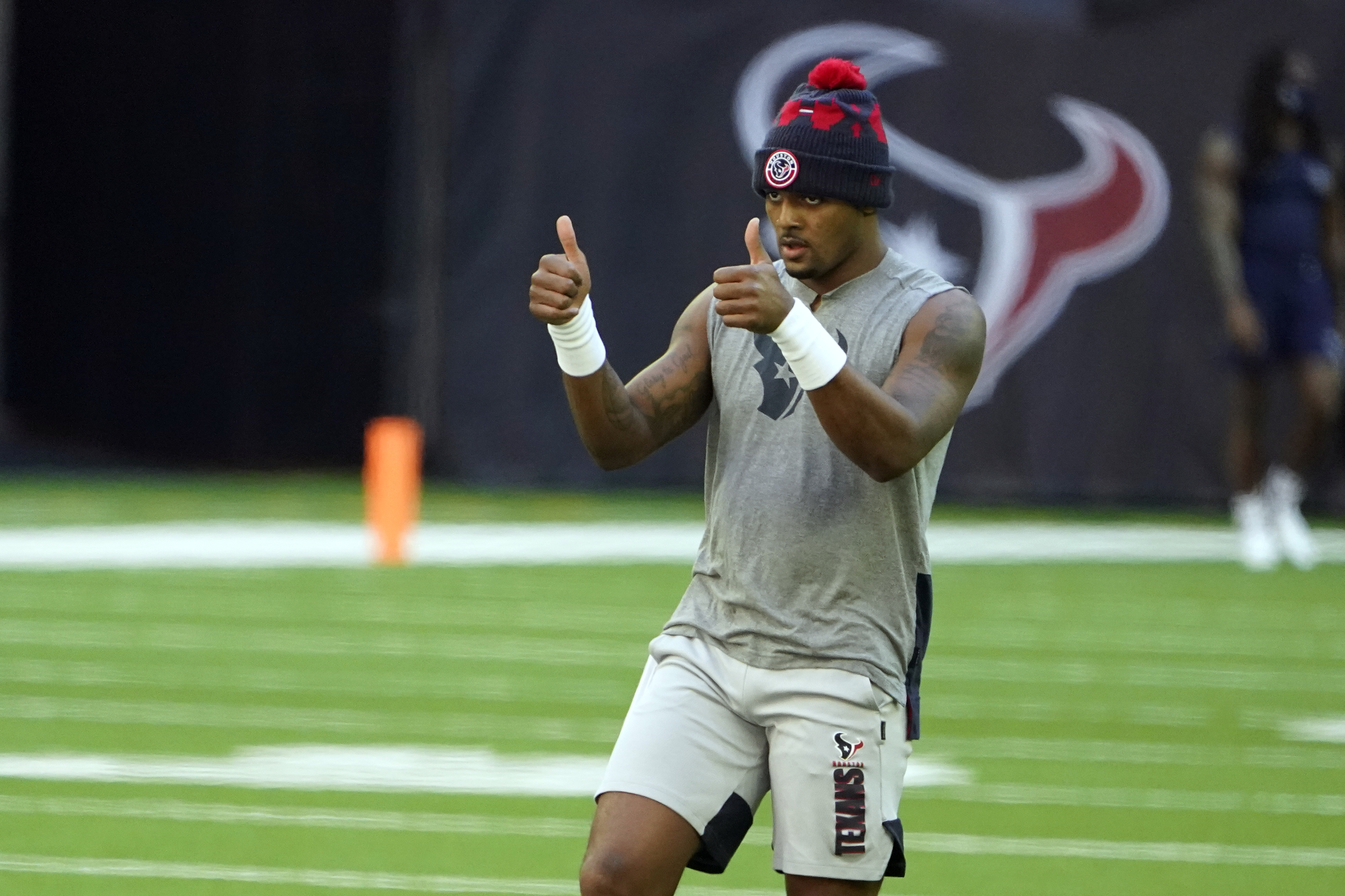 Texans' Deshaun Watson dominates throwing slant