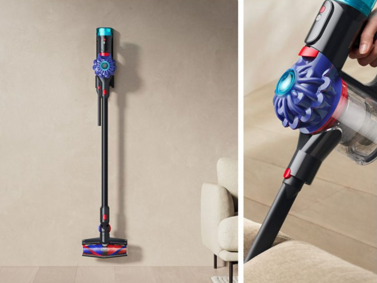 New Dyson V10 Konical targets hair cleanup, deep cleaning