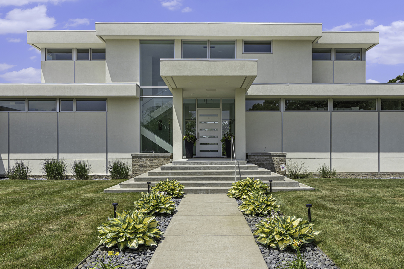 $1.99M minimalist home near Saline could be your private art gallery