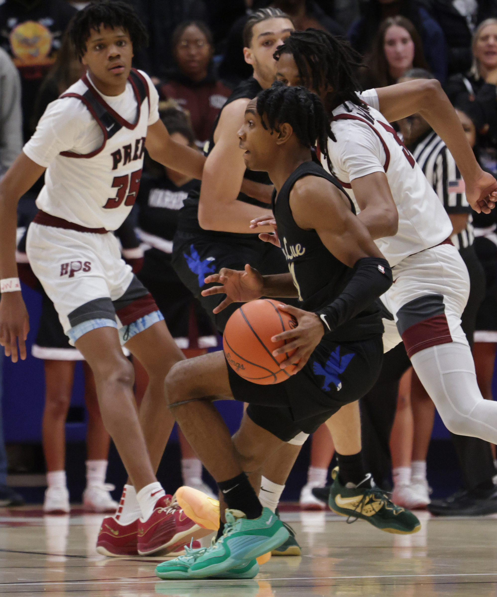 Div III Basketball Finals, Lutheran East vs. Harvest Prep