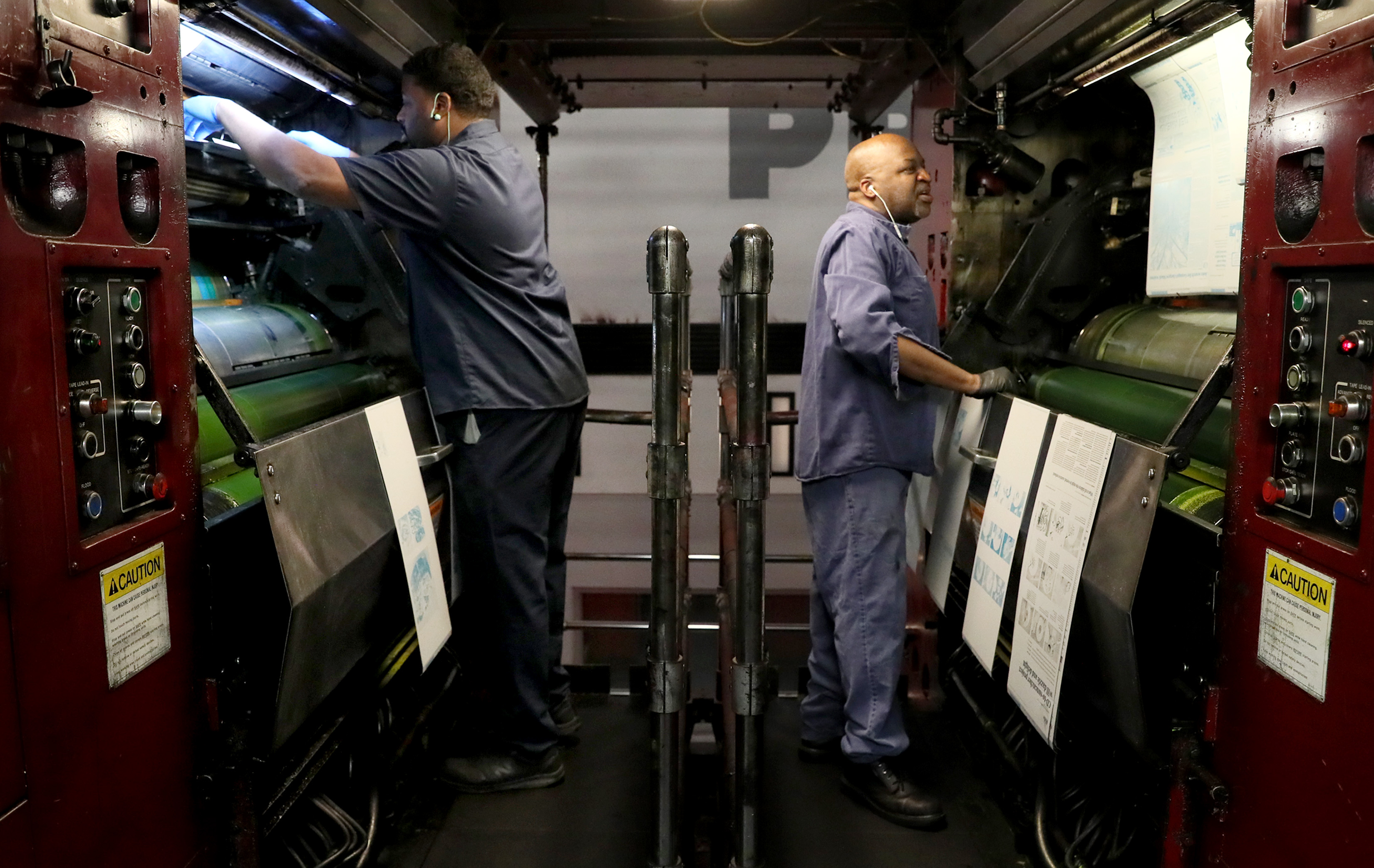 Plain Dealer staff works through shutdown