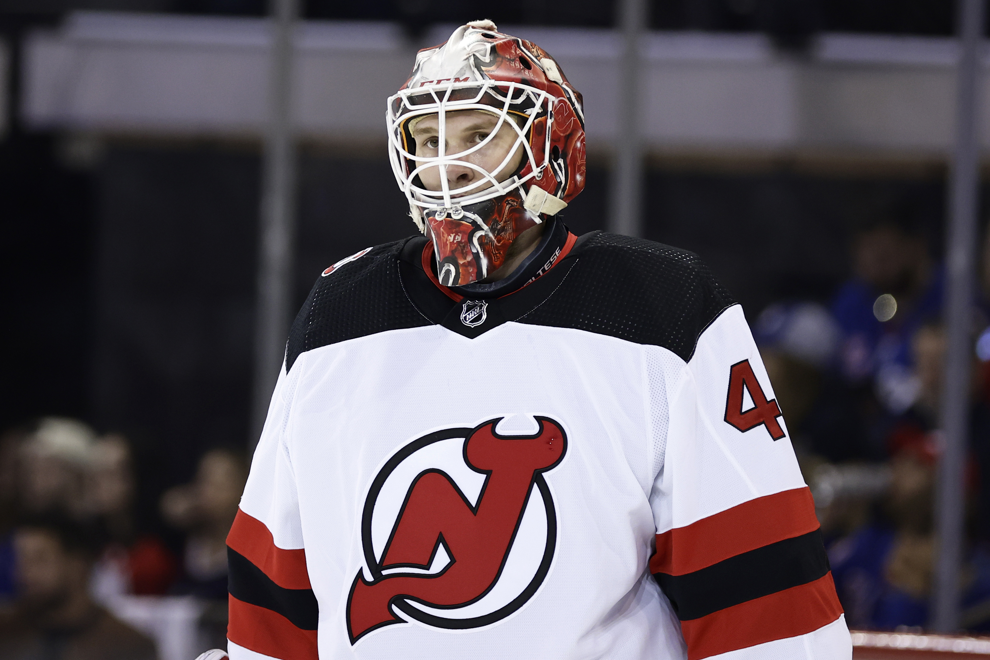 Who is Akira Schmid? 10 things to know about 'poised' Devils goalie after  hot Stanley Cup playoff debut vs. Rangers - nj.com