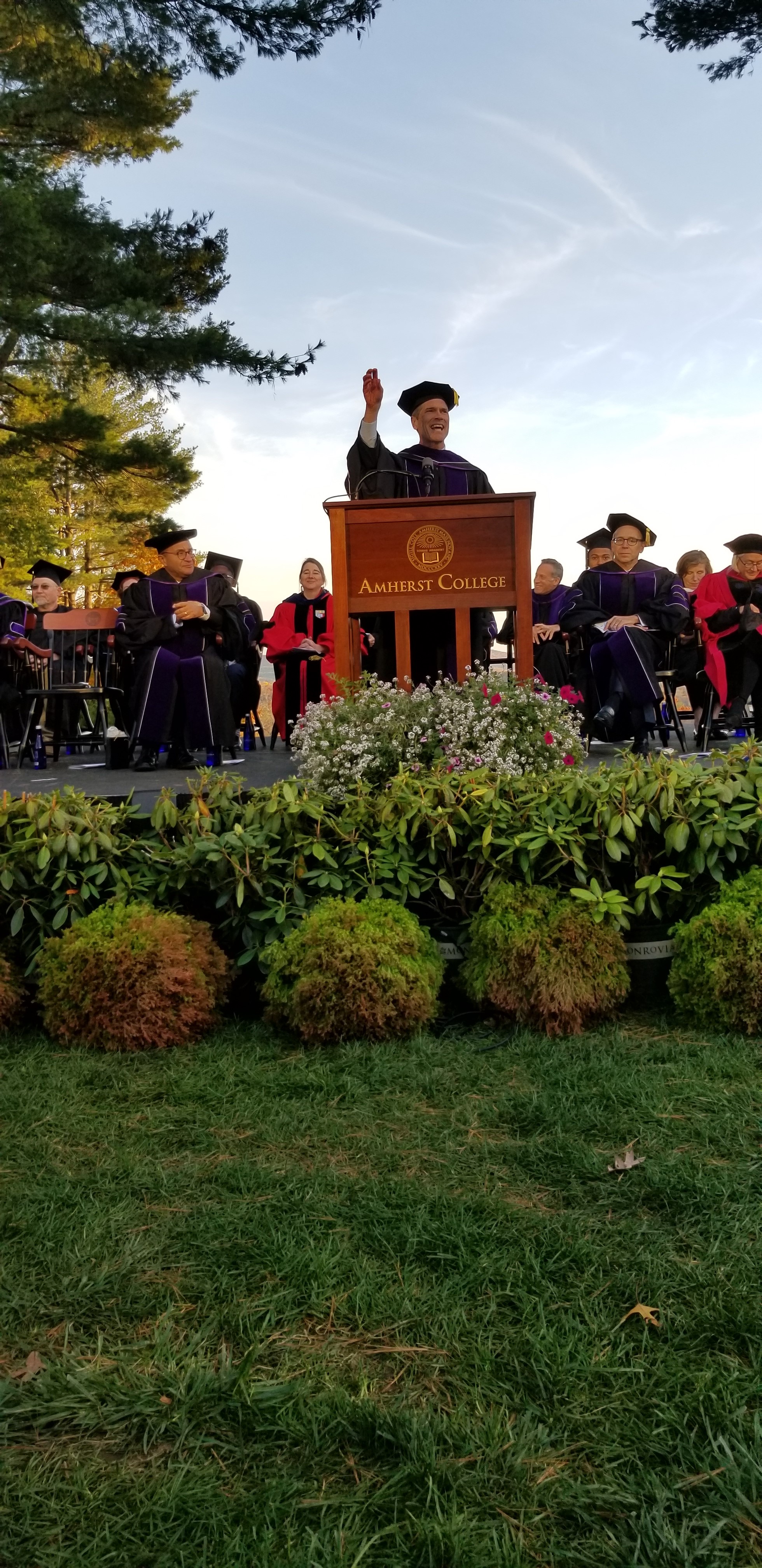 Amherst College inaugurates Michael Elliott as 20th president (photos ...