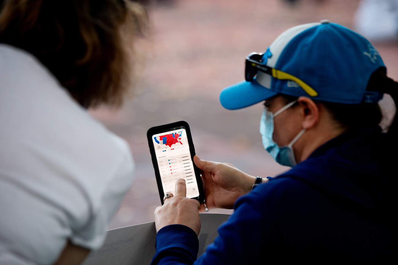 Count Every Vote rally on UM Diag - mlive.com