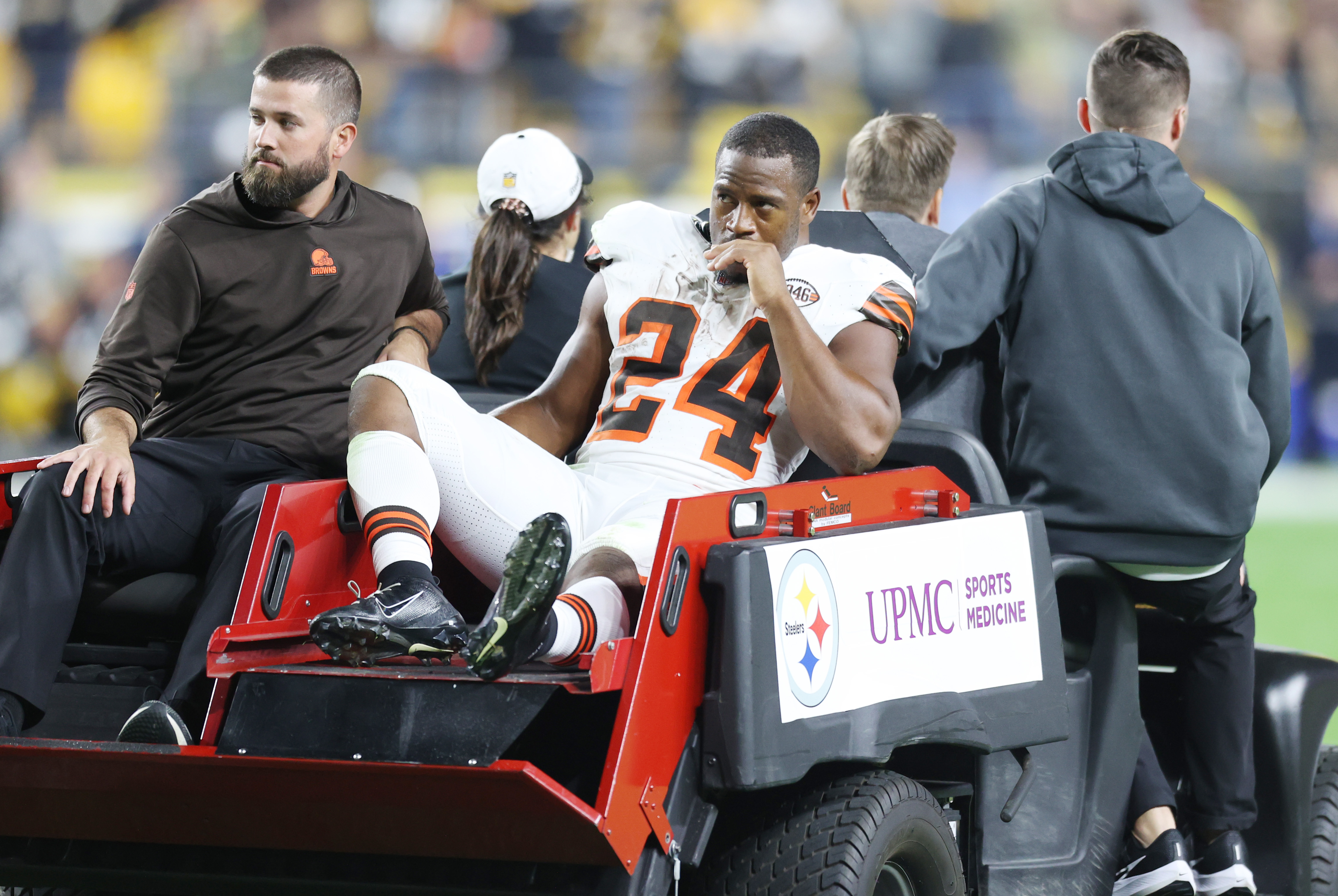 Replay of Nick Chubb injury is so gruesome ESPN broadcast won't