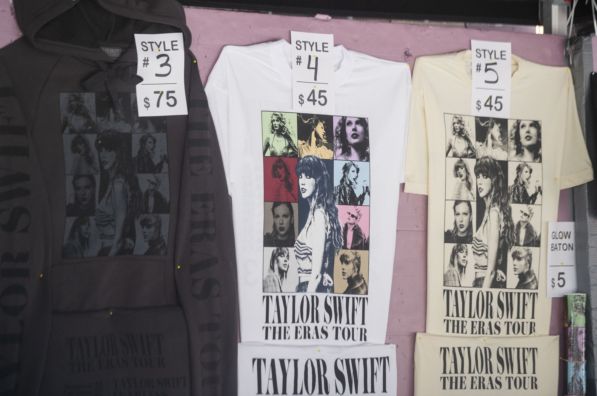 Taylor Swift merchandise truck outside Ford Field - mlive.com