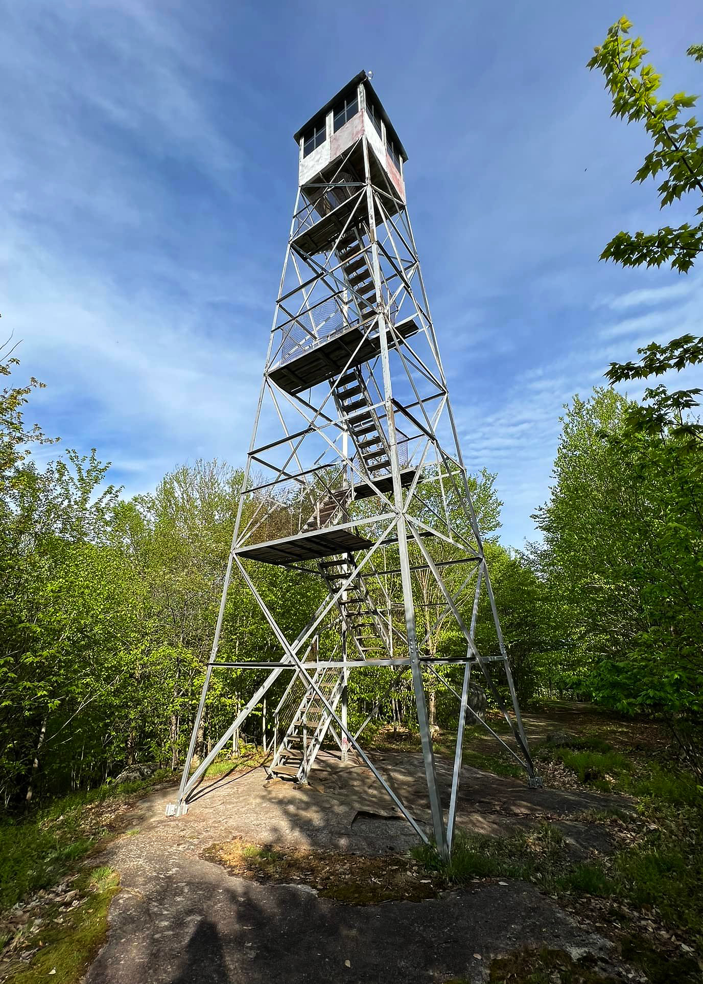 David Dietz completes popular Fire Tower Challenge in 26 days