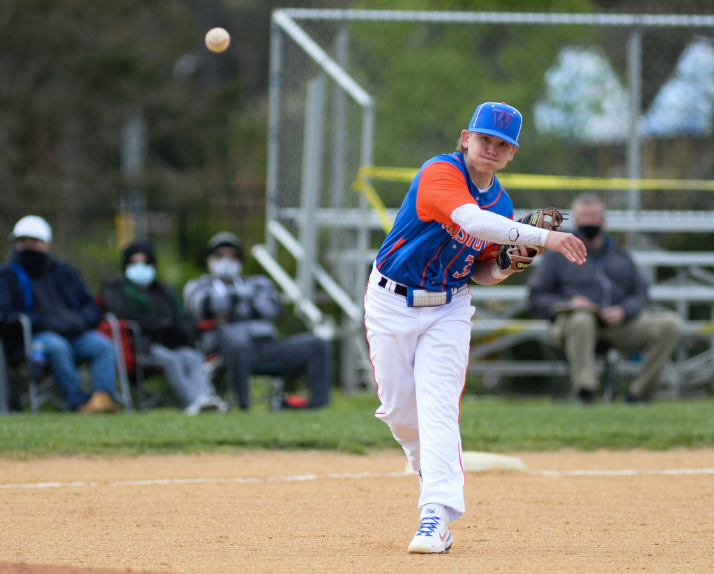 Woodstown vs. Schalick baseball, April 19, 2021