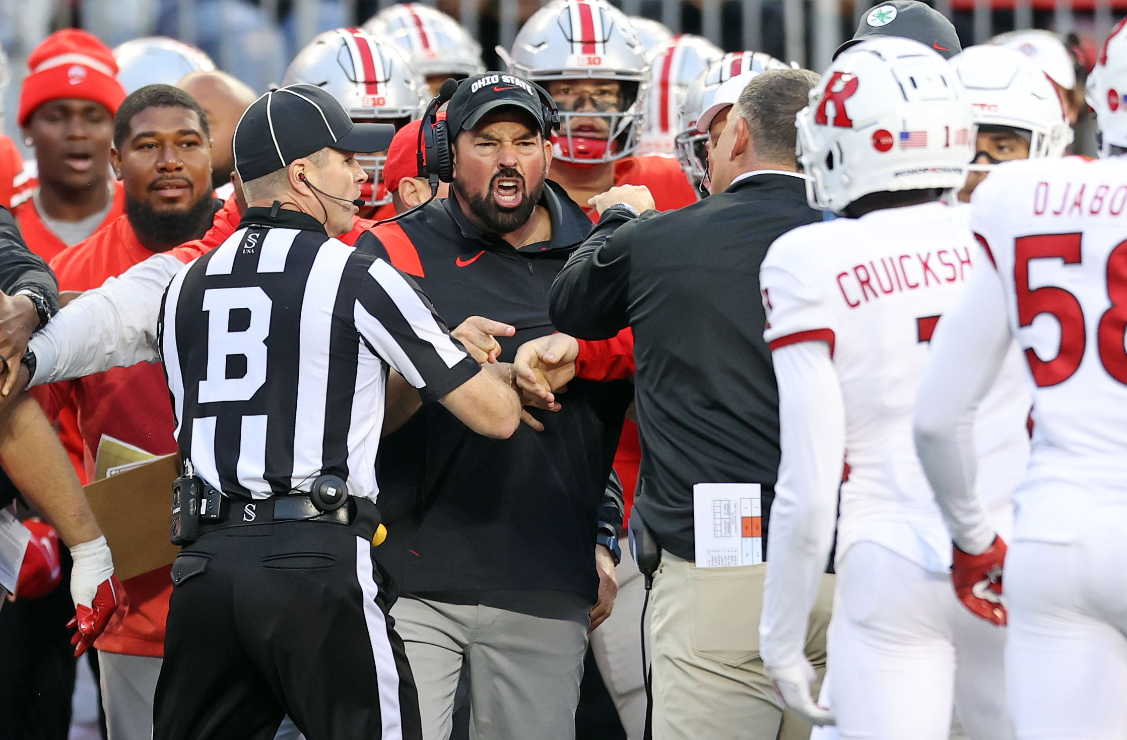 Ohio State Buckeyes vs. Rutgers Scarlet Knights, October 1, 2022 ...