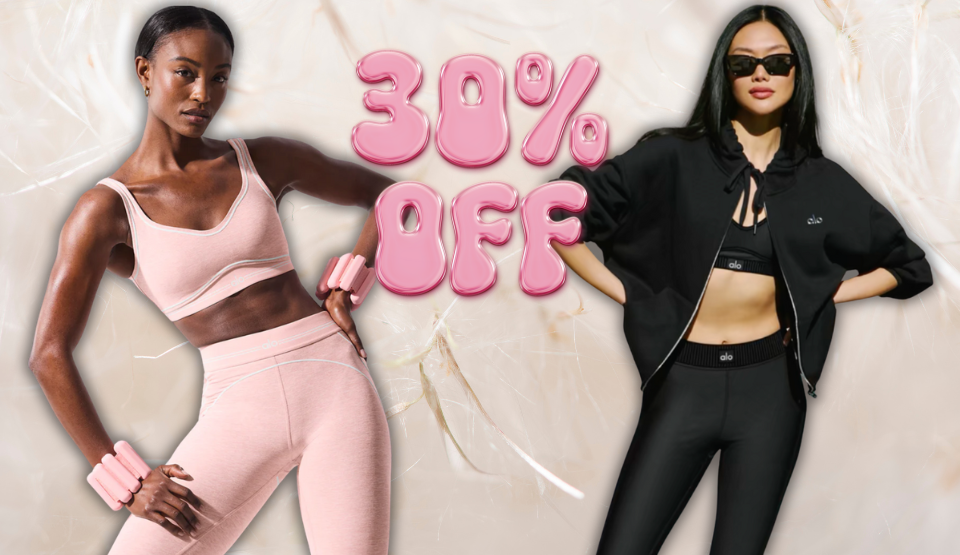 Alo Yoga is 30% off sitewide for the 4th annual Aloversary sale