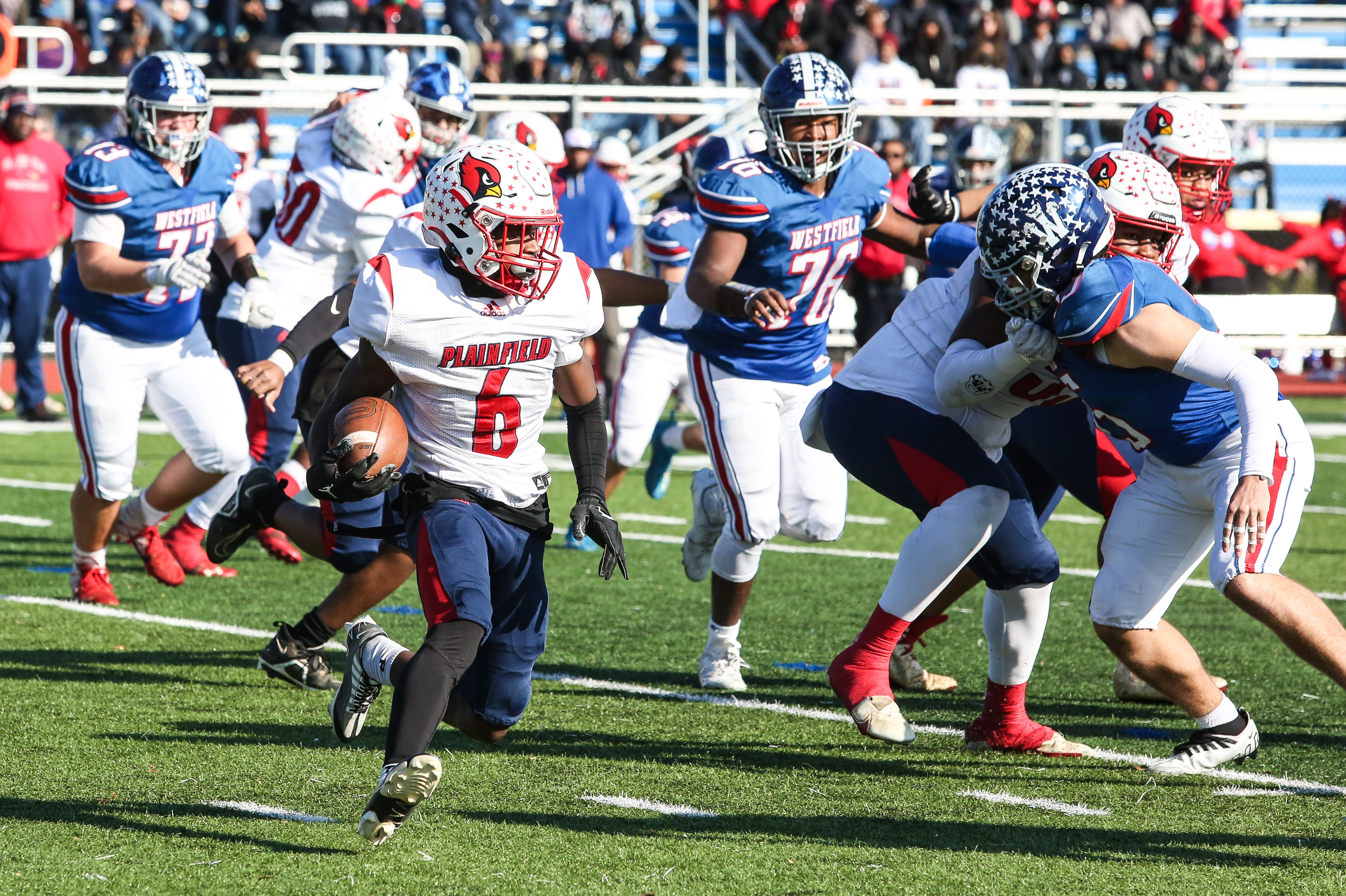 Thanksgiving Day Football: Westfield vs. Plainfield on November 24