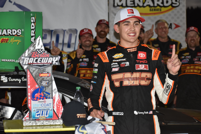 Sammy Smith wins 2022 ARCA Menards Series East championship - ARCA