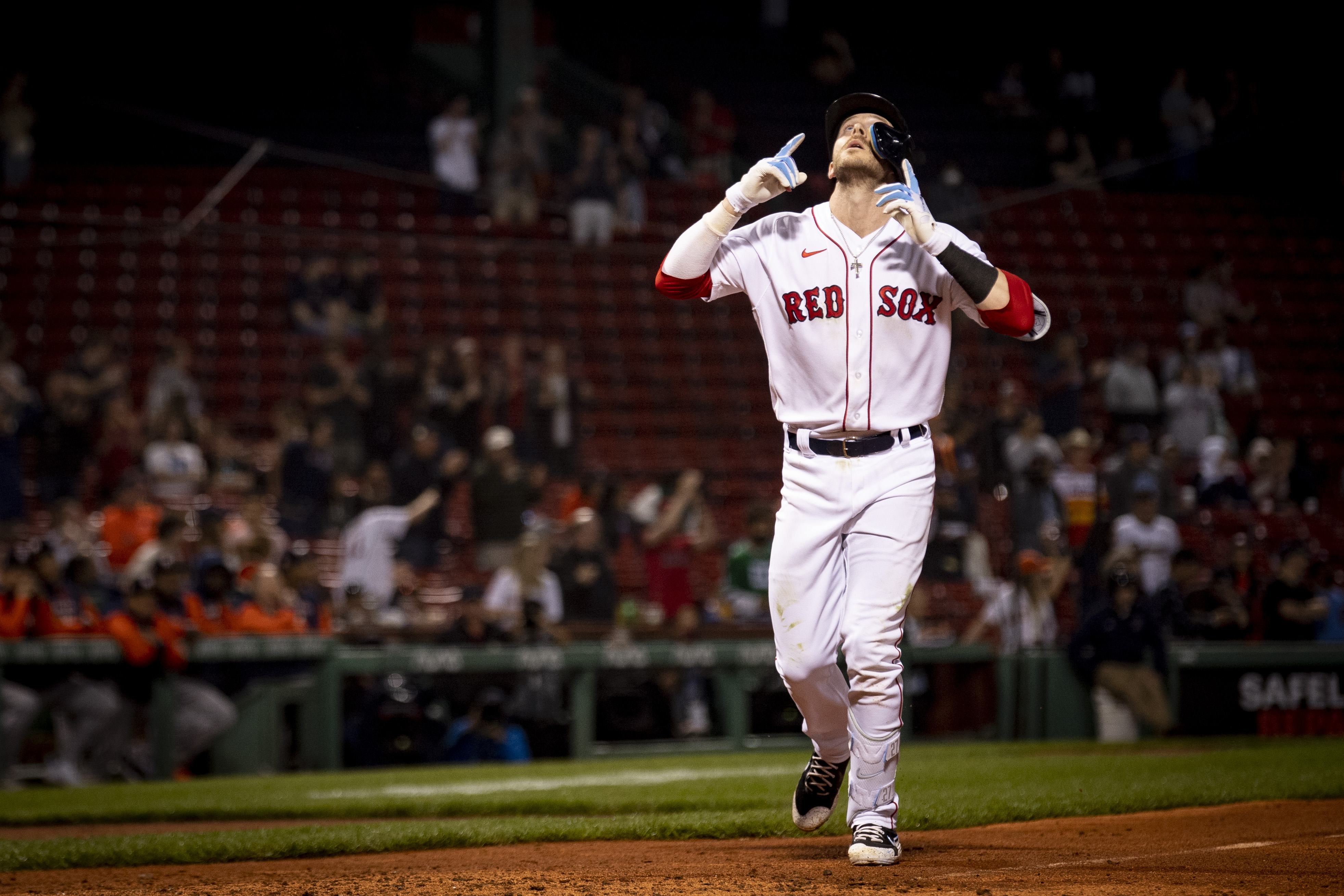 Trevor Story hits home run at Fenway Park against Astros