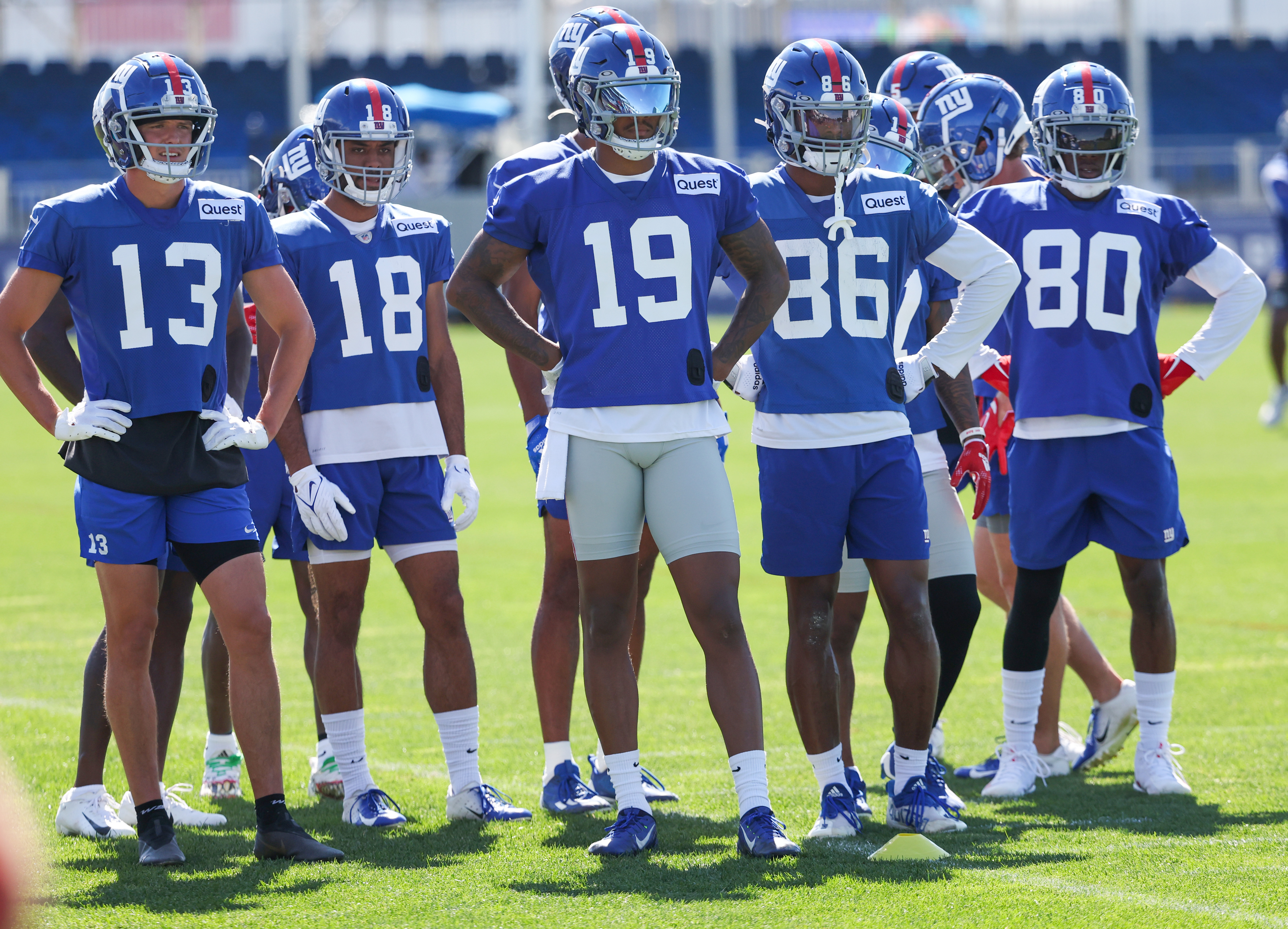 Giants training camp practice, August 16, 2022 