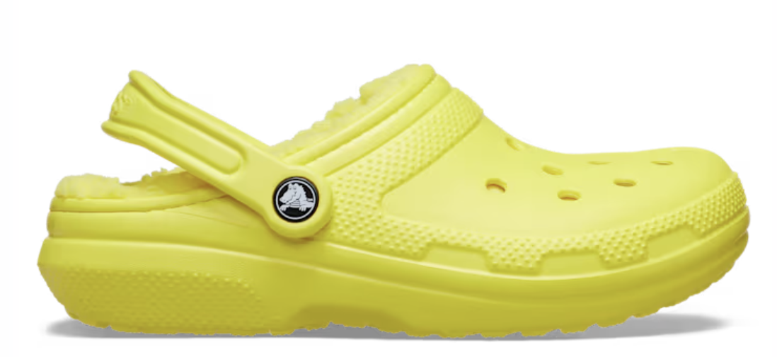 Bright Yellow Classic Fur Crocs Clogs Unisex Men’s Size 9 Women’s Size 11 Mens Classic Bright Yellow Cayman Crocs Clogs/Shoes Size 9  main image 3