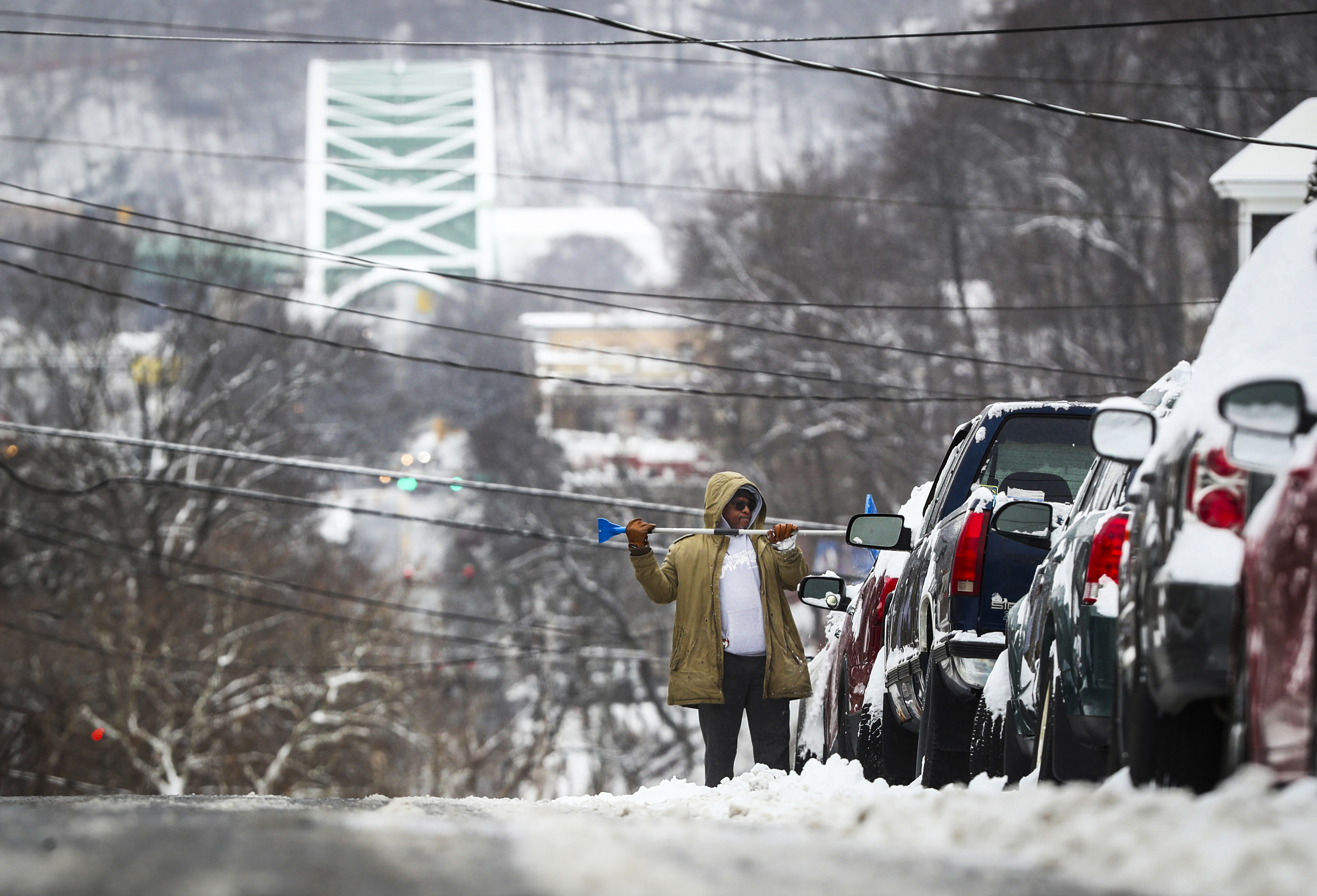 Snow moves in to the Lehigh Valley on Jan 16th, 2024 - lehighvalleylive.com