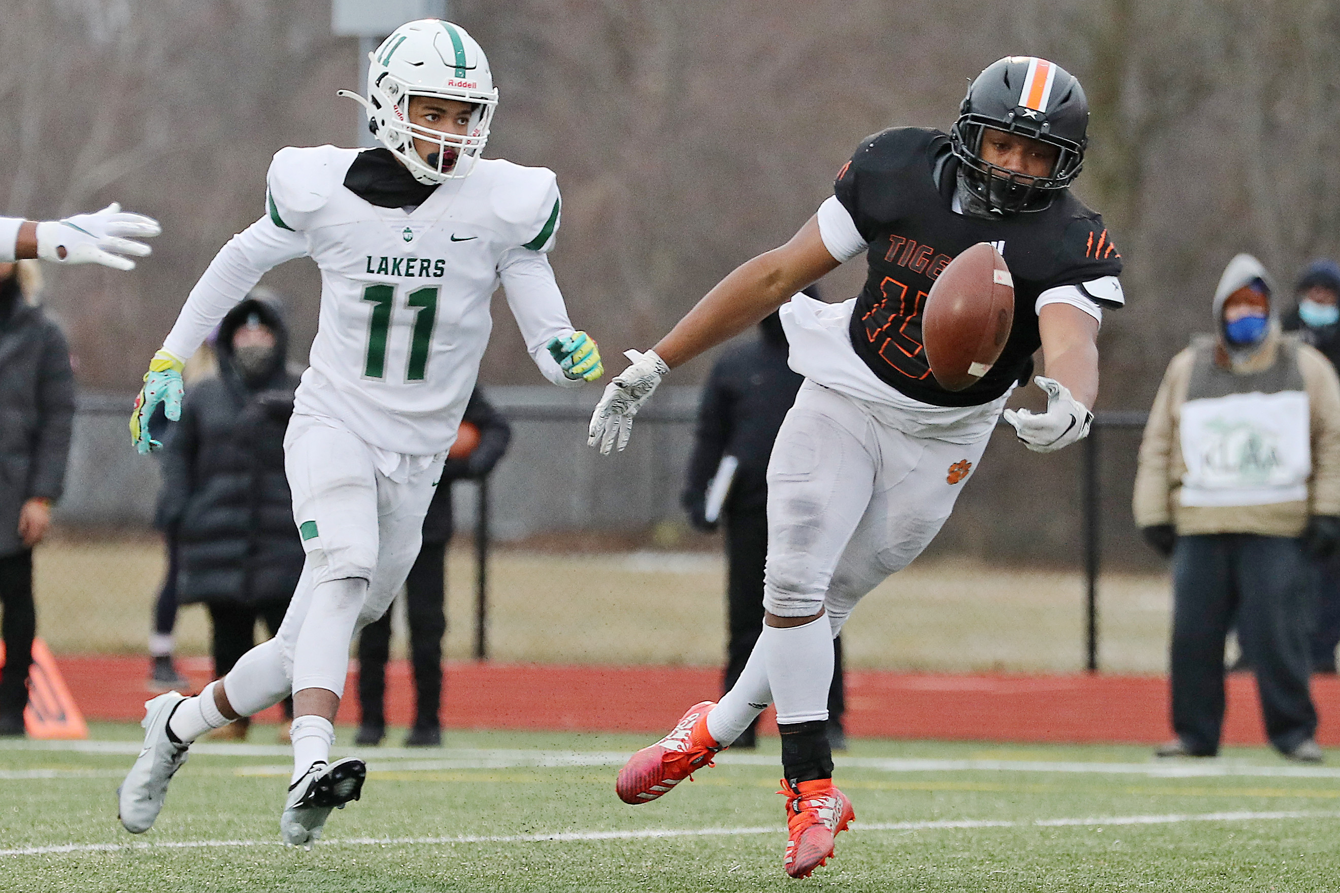 High school football West Bloomfield at Belleville January 16, 2021