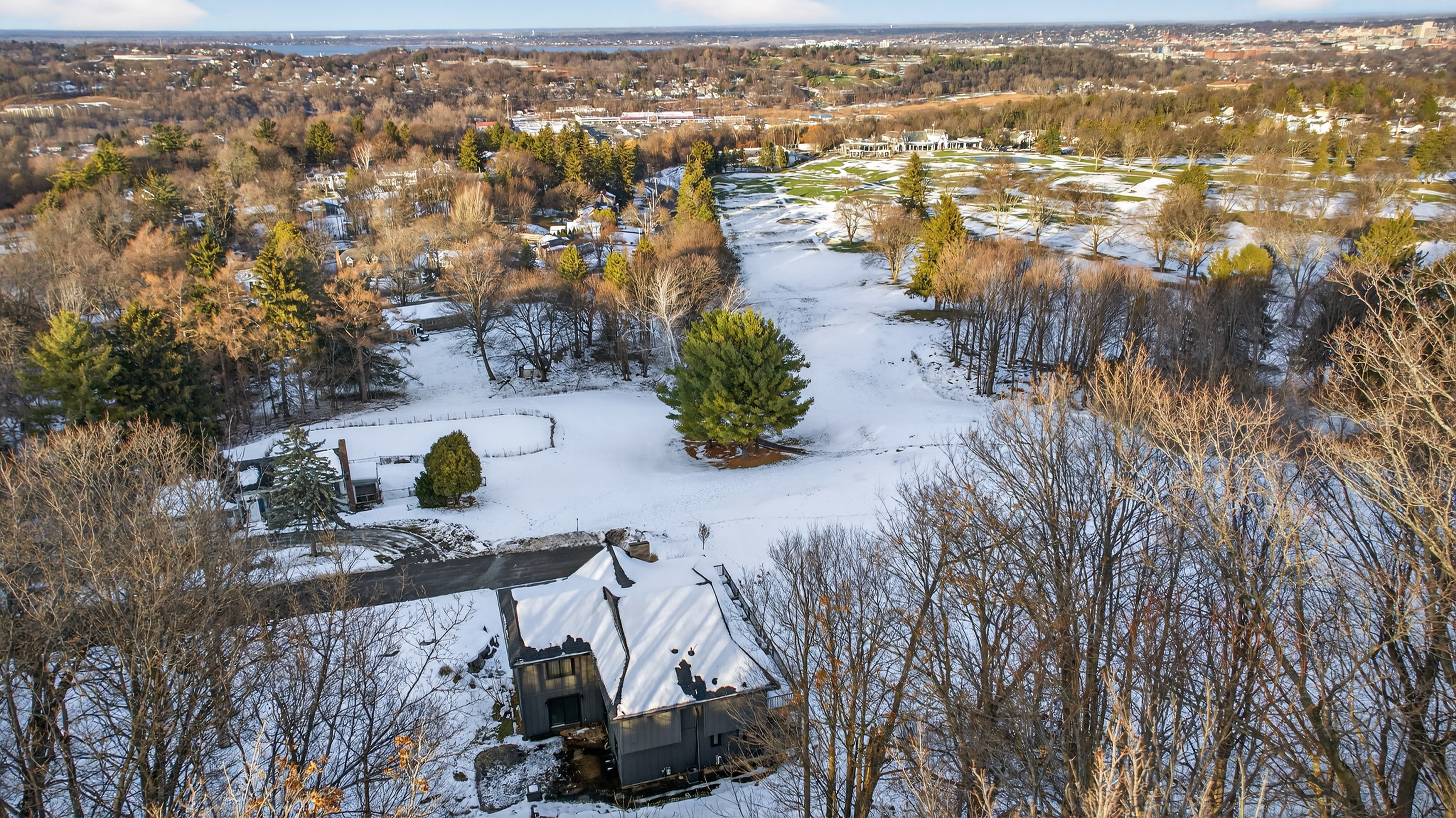 - Christina Cianciosi grew up admiring the house at 101 Alton Street in Syracuse which borders Bellevue Country Club. In 2022, she bought the unique home and gave it an extensive renovation. The Colonial is located in Syracuse's Winkworth neighborhood, overlooking the 18th tee of Bellevue Country Club. Courtesy of Kyle Fedrizzi, owner of kfotography315, LLC.