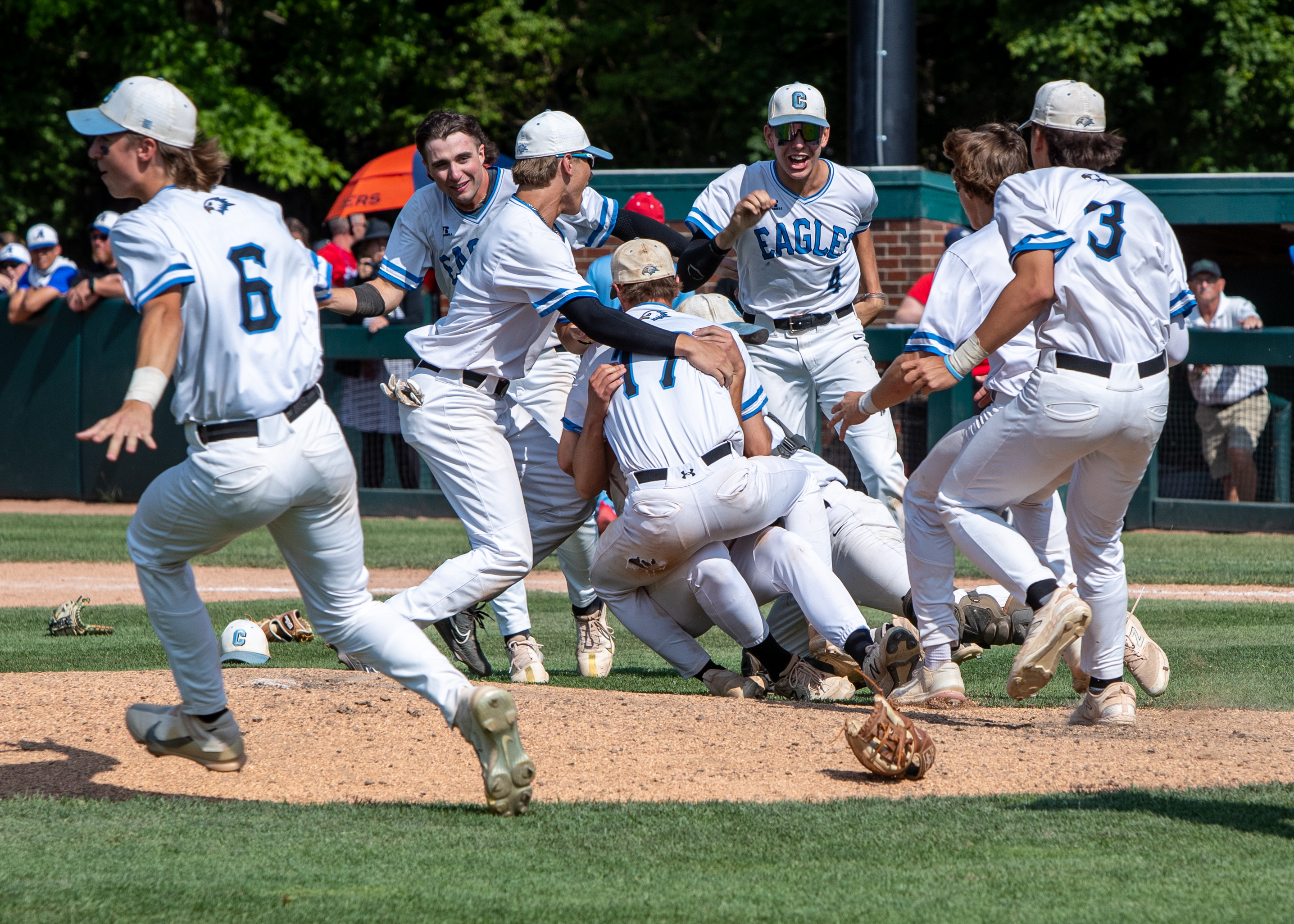 Grand Rapids Christian baseball completes state title journey with 2-1 win over Liggett in D2 final